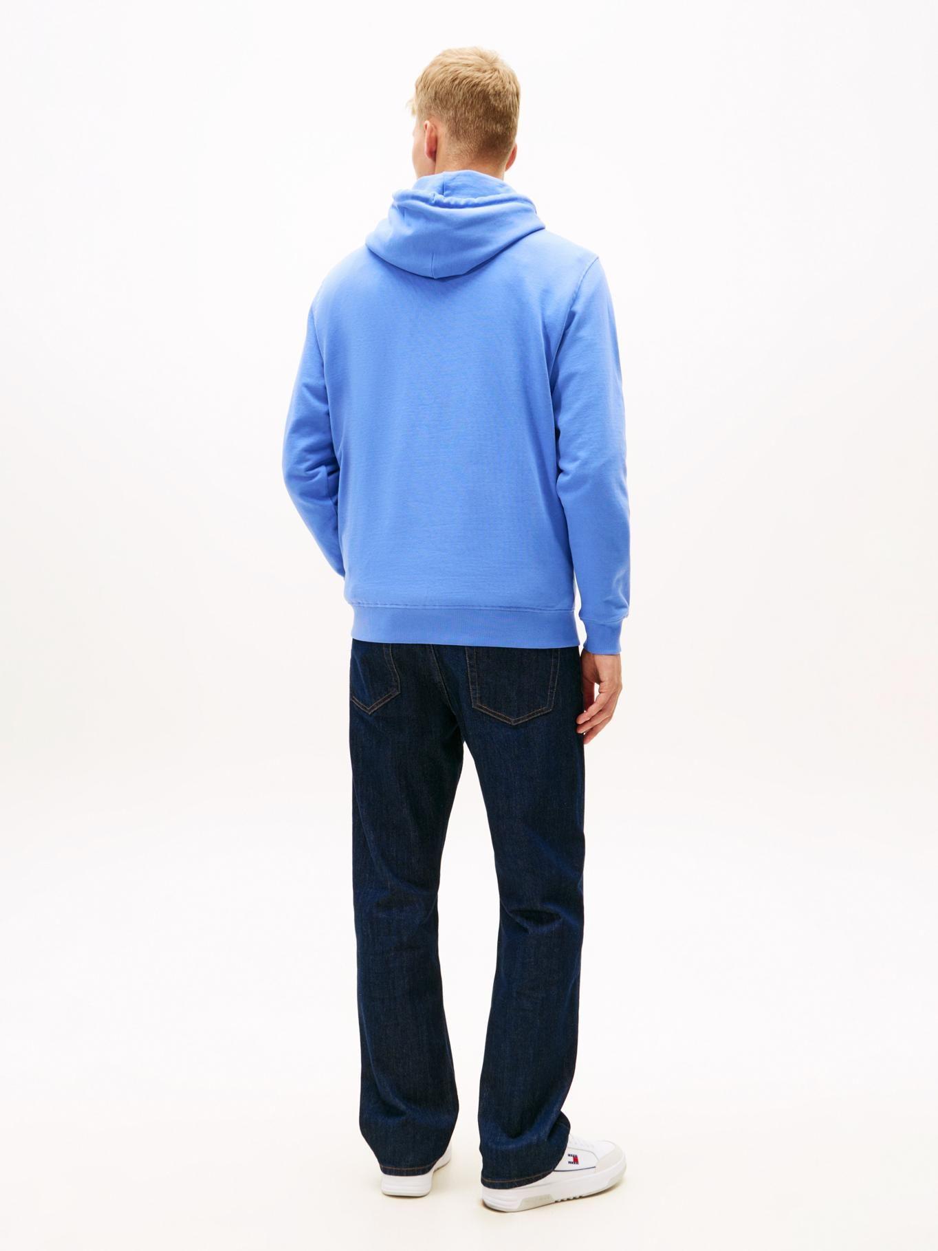 Polerón Hoodie Con Logo Tommy Jeans Celeste-2