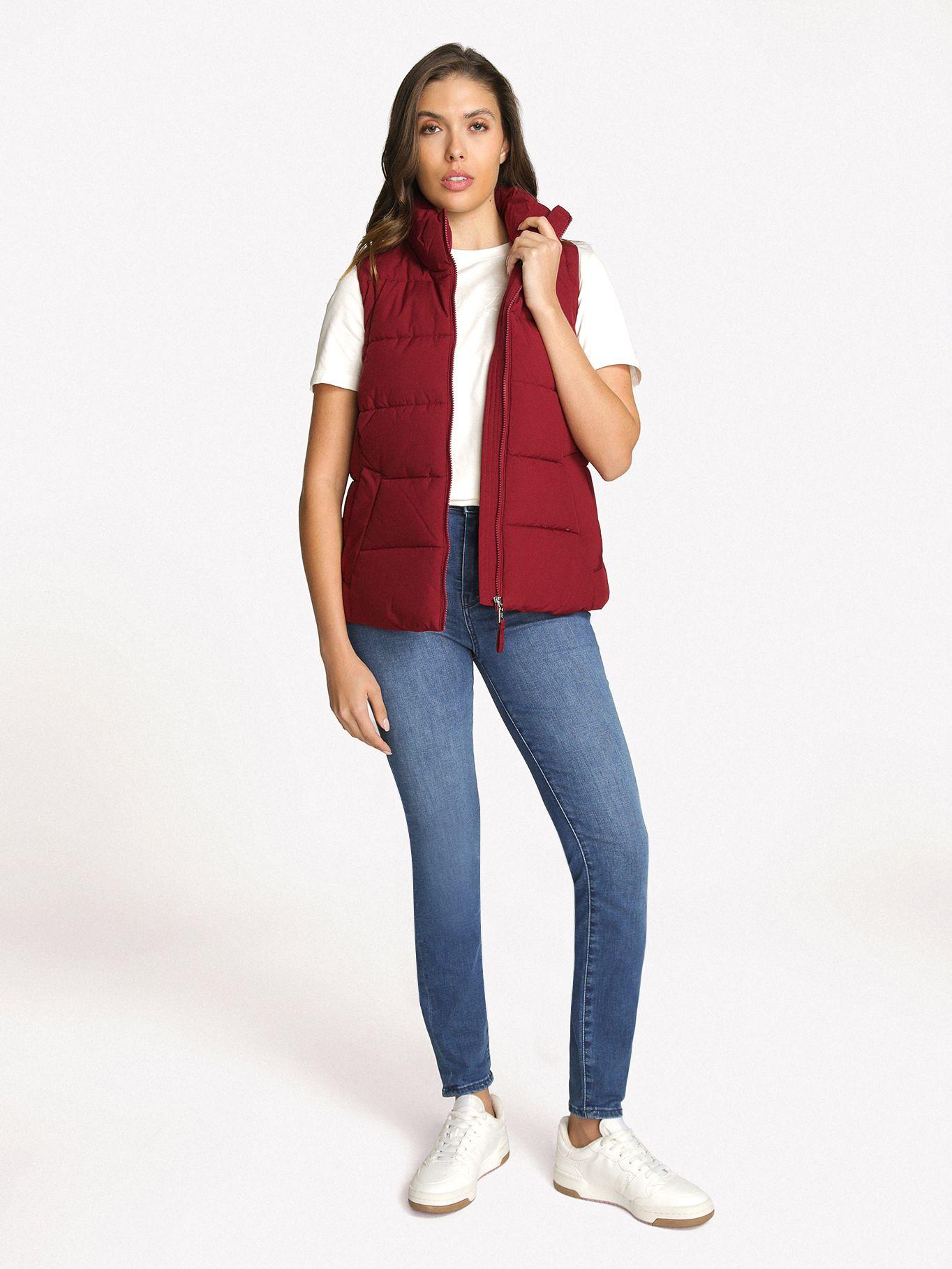 Parka Vest De Cuello Alto-1