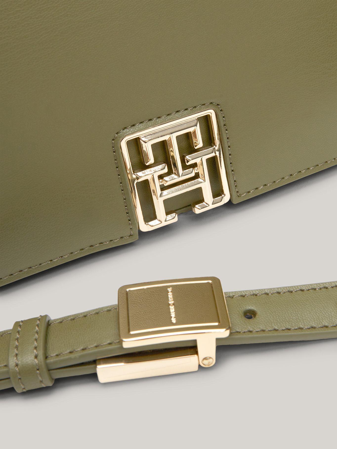 Bandolera Con Monogram Logo Verde Tommy Hilfiger-2