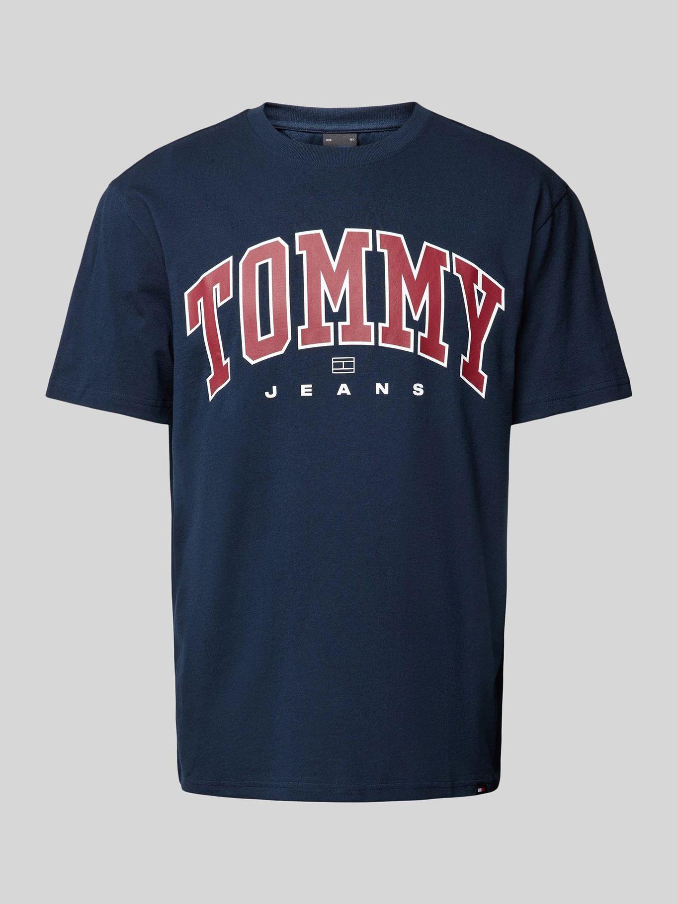 Polera  Archive Varsity Logo Azul Tommy Jeans-4