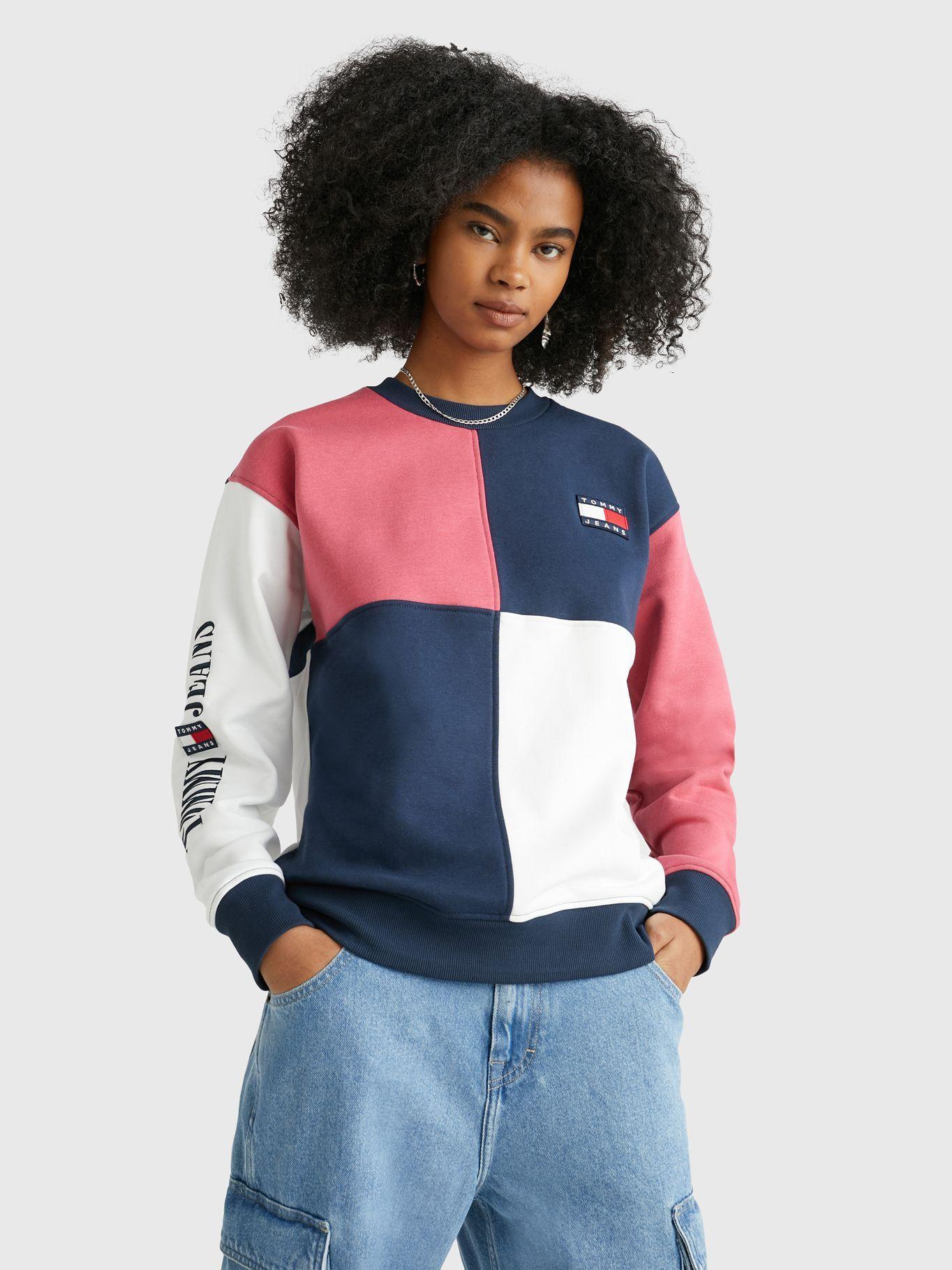 Polerón Archive Color Block Azul Tommy Hilfiger-0