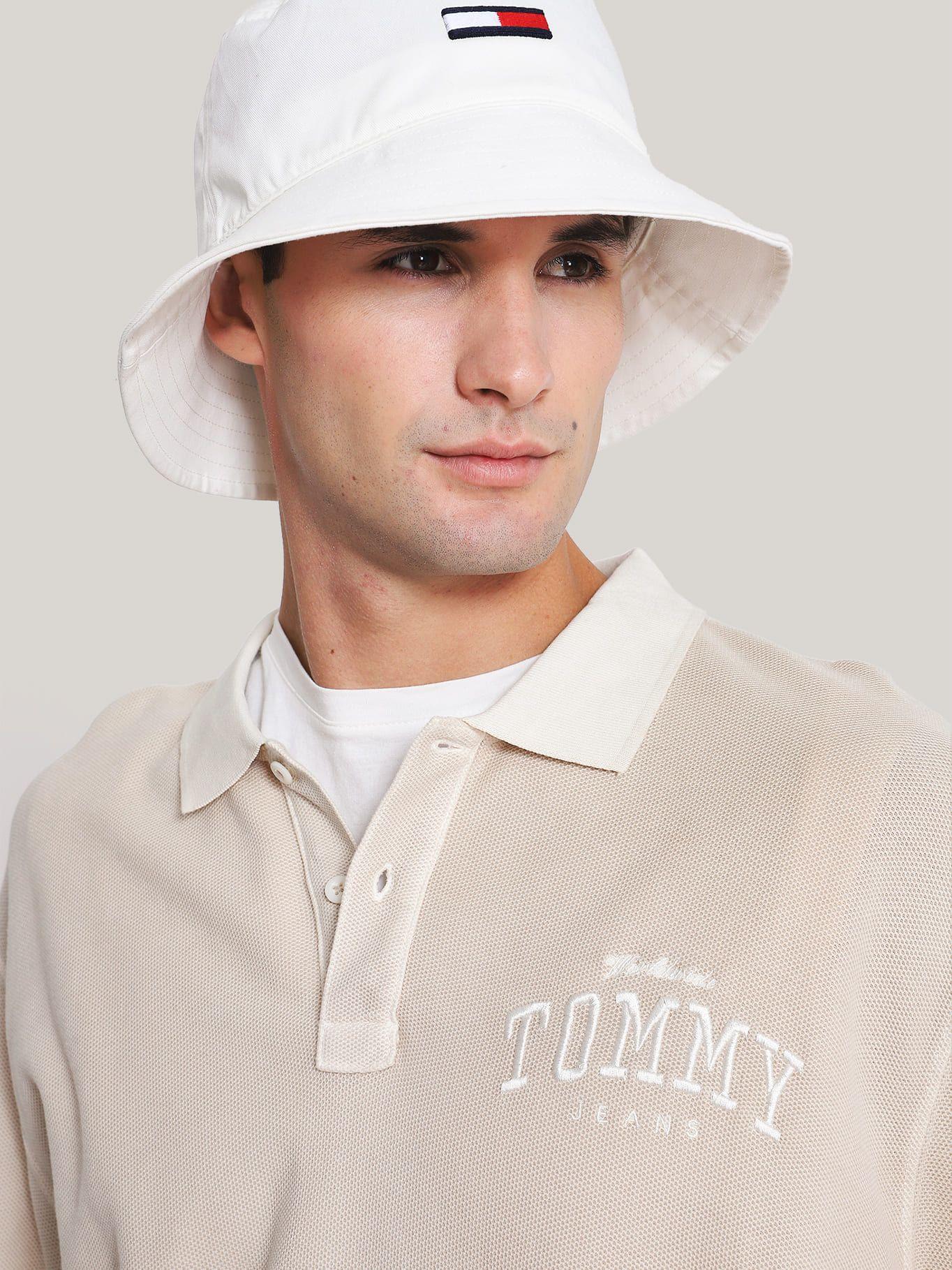 POLO OVERSIZE LOGO BEIGE TOMMY JEANS-3