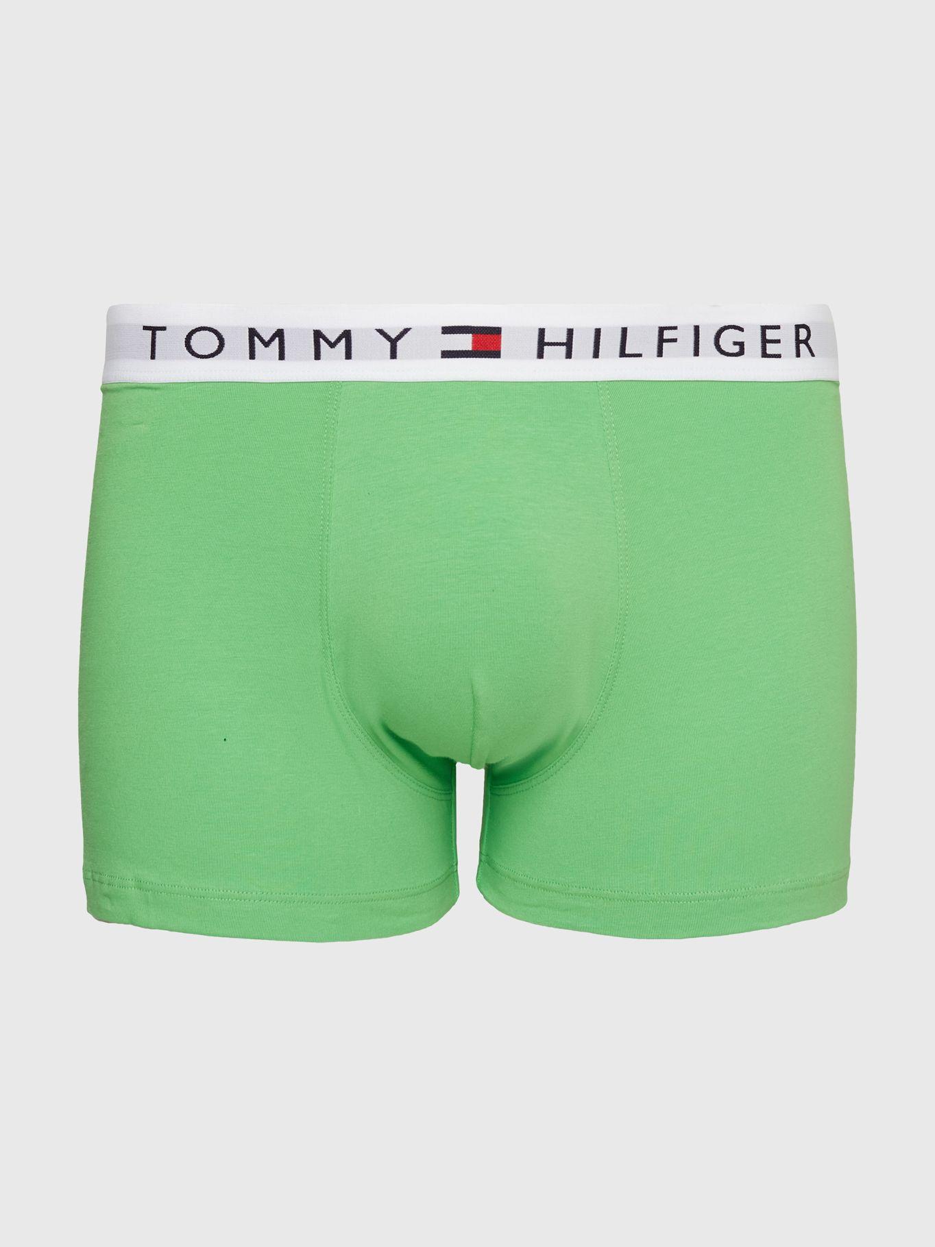 Trunk Solid Con Logo En La Cintura Verde Tommy Hilfiger-0