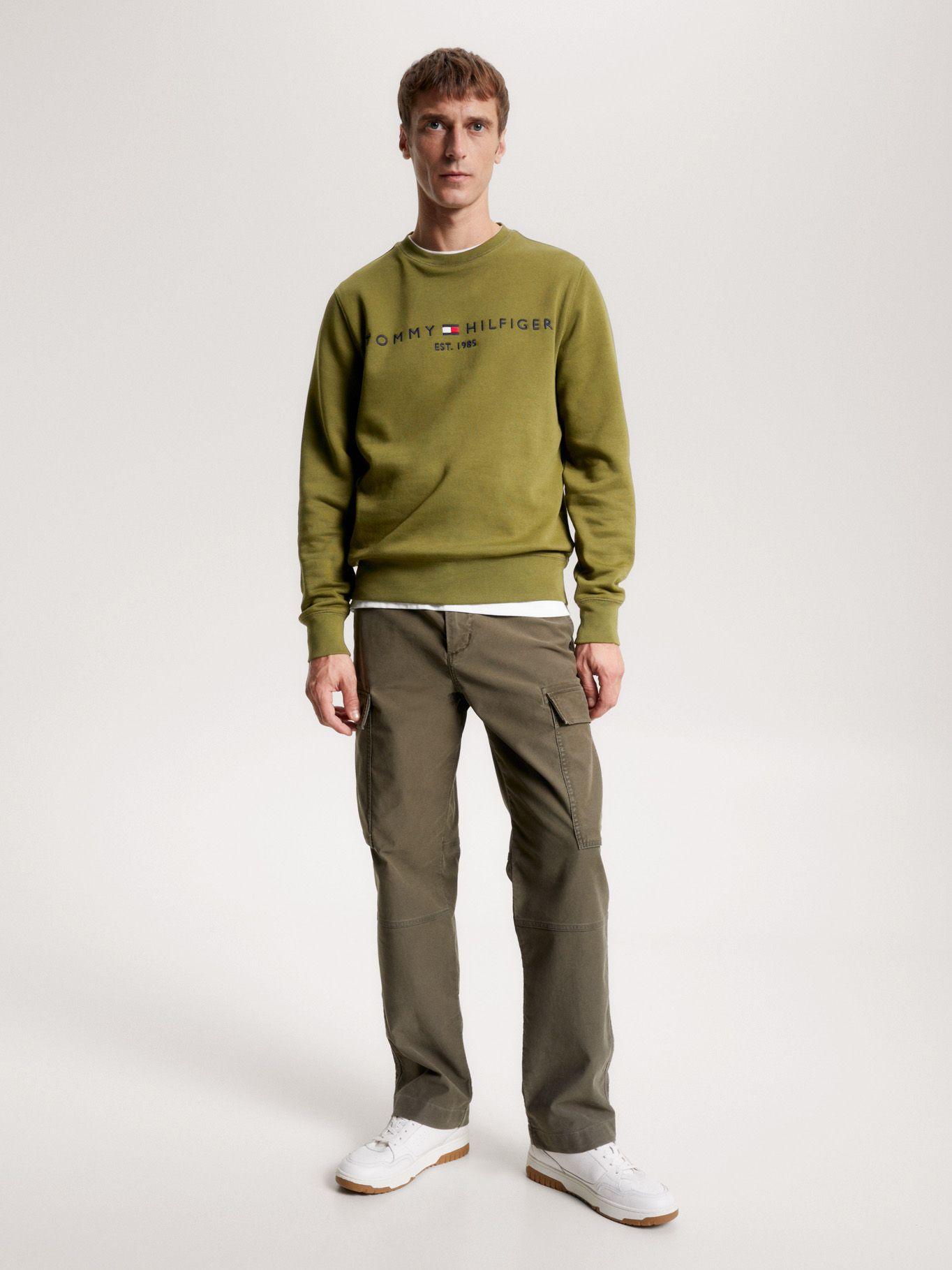 Polerón Established Hombre Verde Tommy Hilfiger-1
