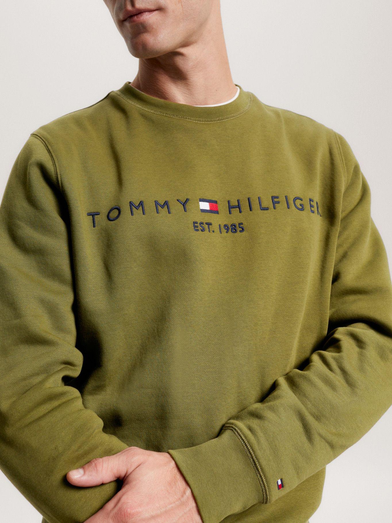 Polerón Established Hombre Verde Tommy Hilfiger-3