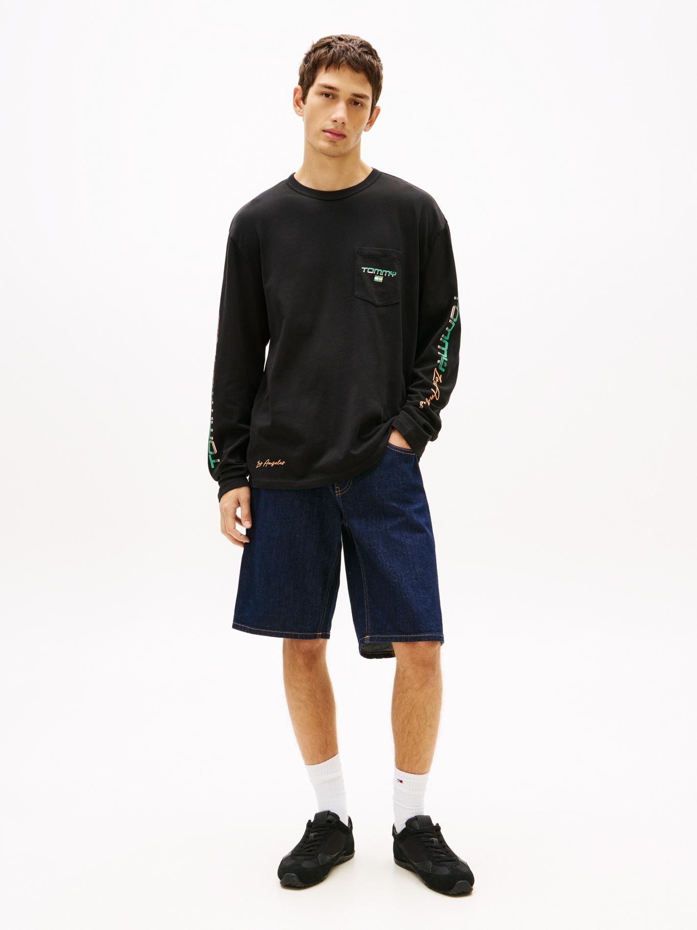 Polera Con Bolsillo Relaxed Fit-1