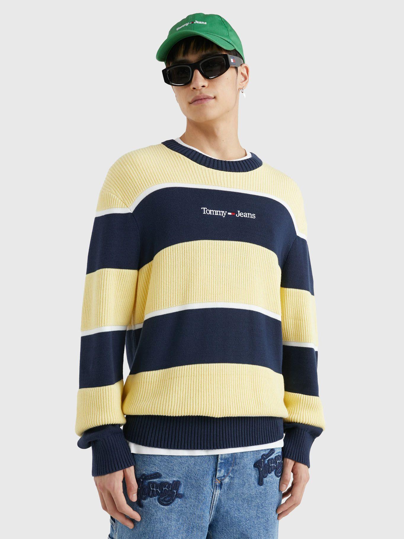Sweater Relaxed A Rayas Multicolor Tommy Hilfiger-0