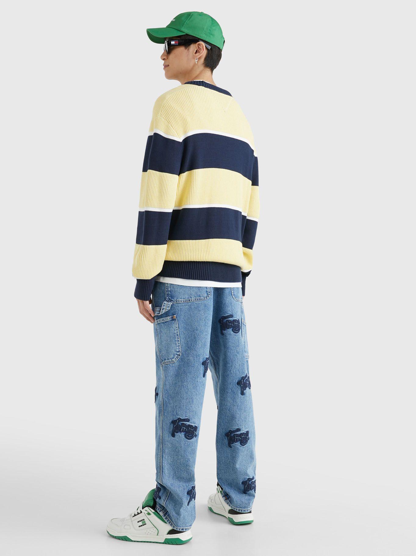 Sweater Relaxed A Rayas Multicolor Tommy Hilfiger-2