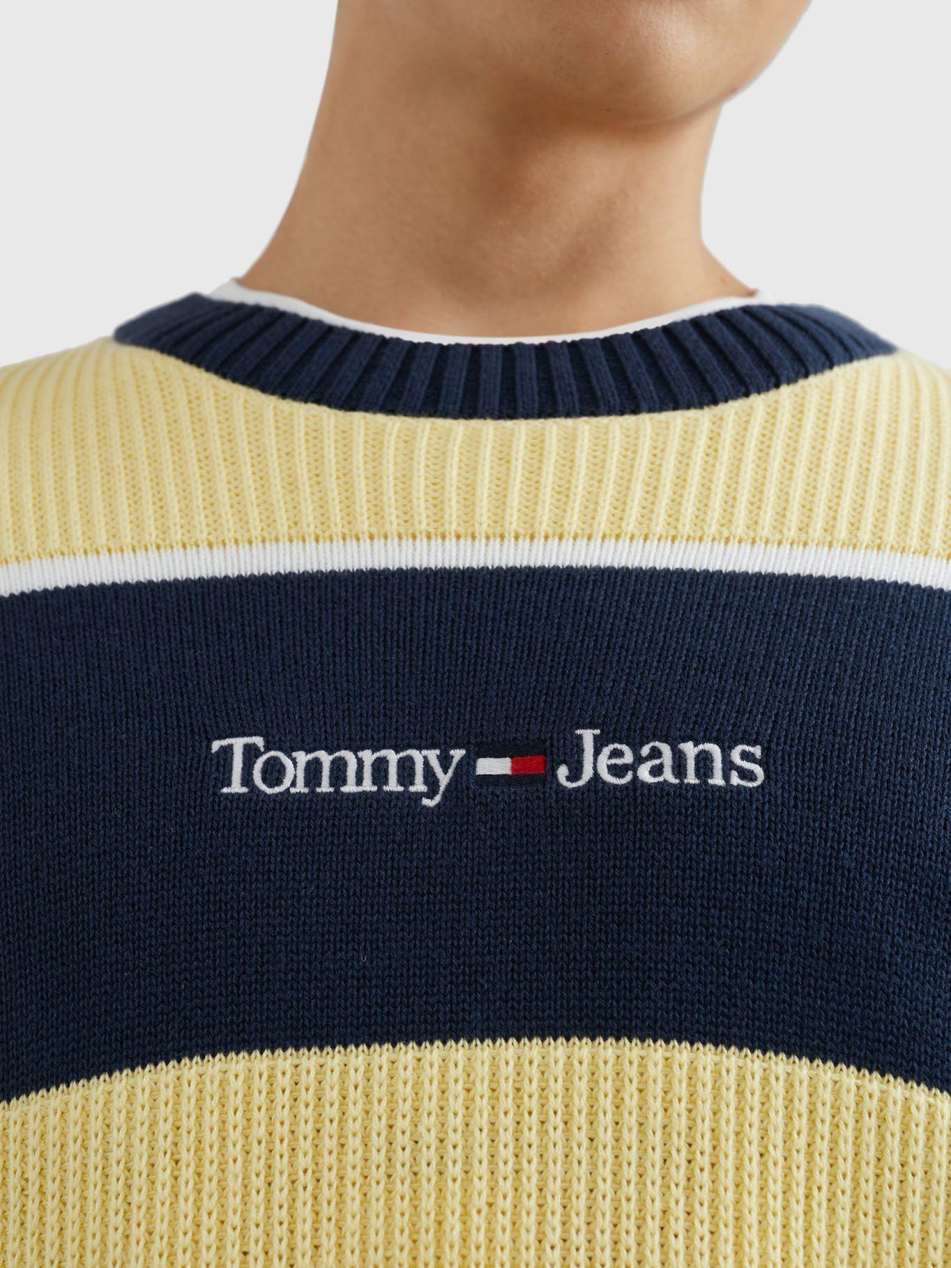 Sweater Relaxed A Rayas Multicolor Tommy Hilfiger-3