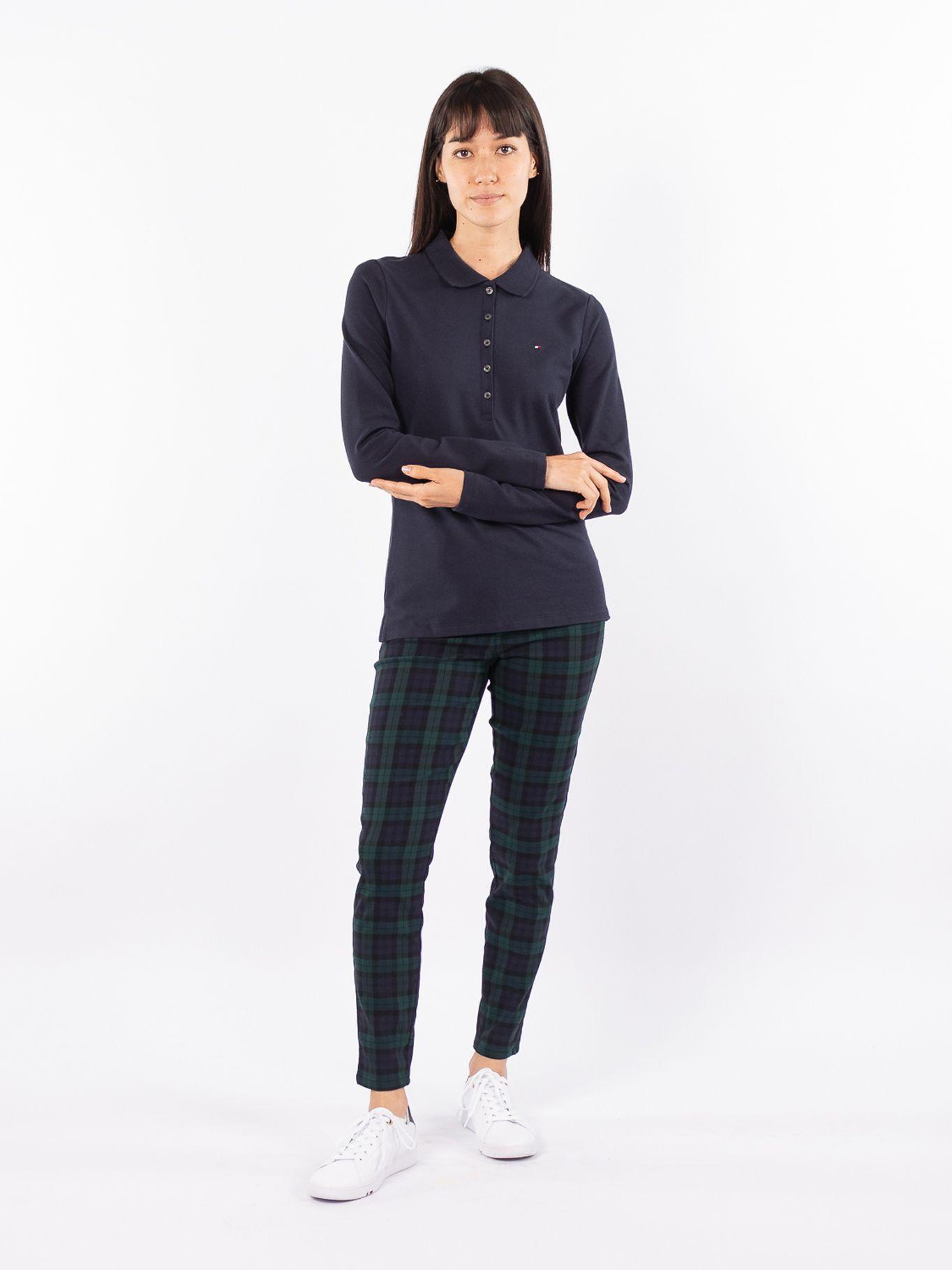 Polo Essential Logo Azul Tommy Hilfiger-0