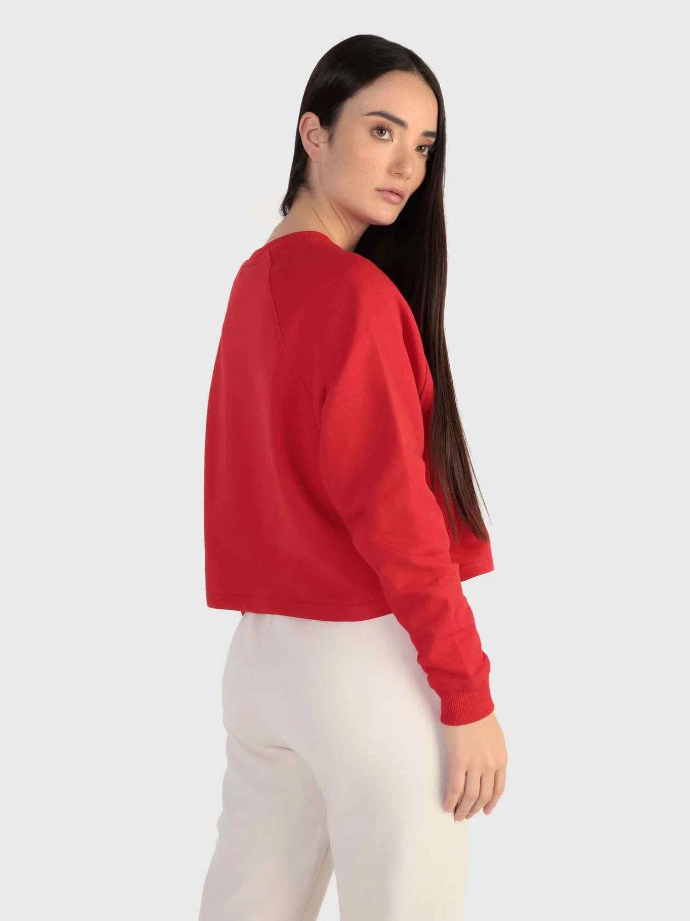 Polerón Con Logo De Cuerda Rojo Tommy Hilfiger-2