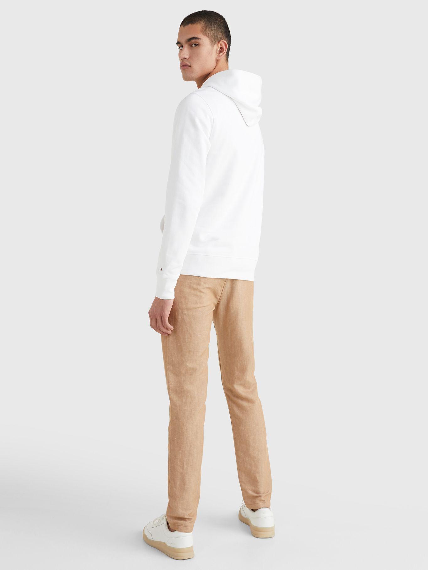Polerón Hoodie Square Blanco Tommy Hilfiger JN2-1