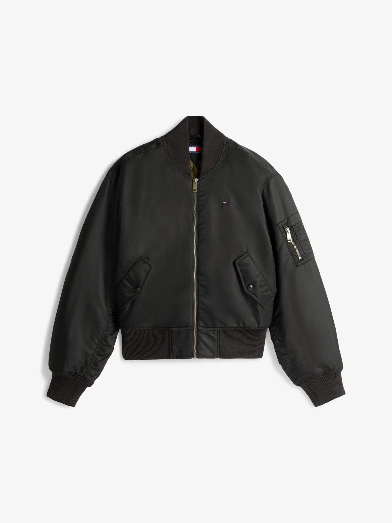 Chaqueta Bomber Essential Tommy Jeans Negro-4
