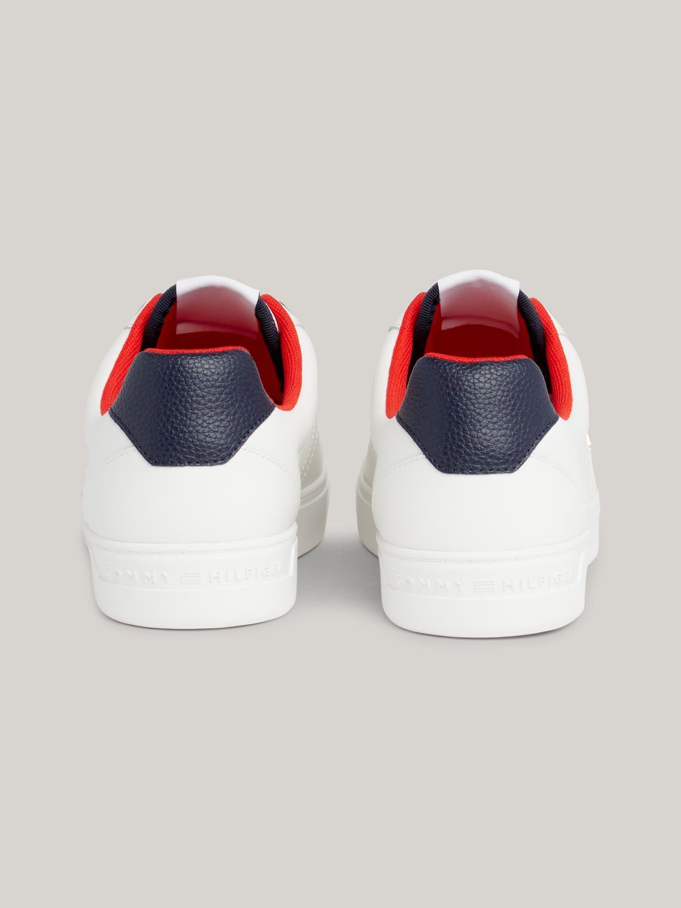 Zapatilla Elevated De Cuero Blanco Tommy Hilfiger-3