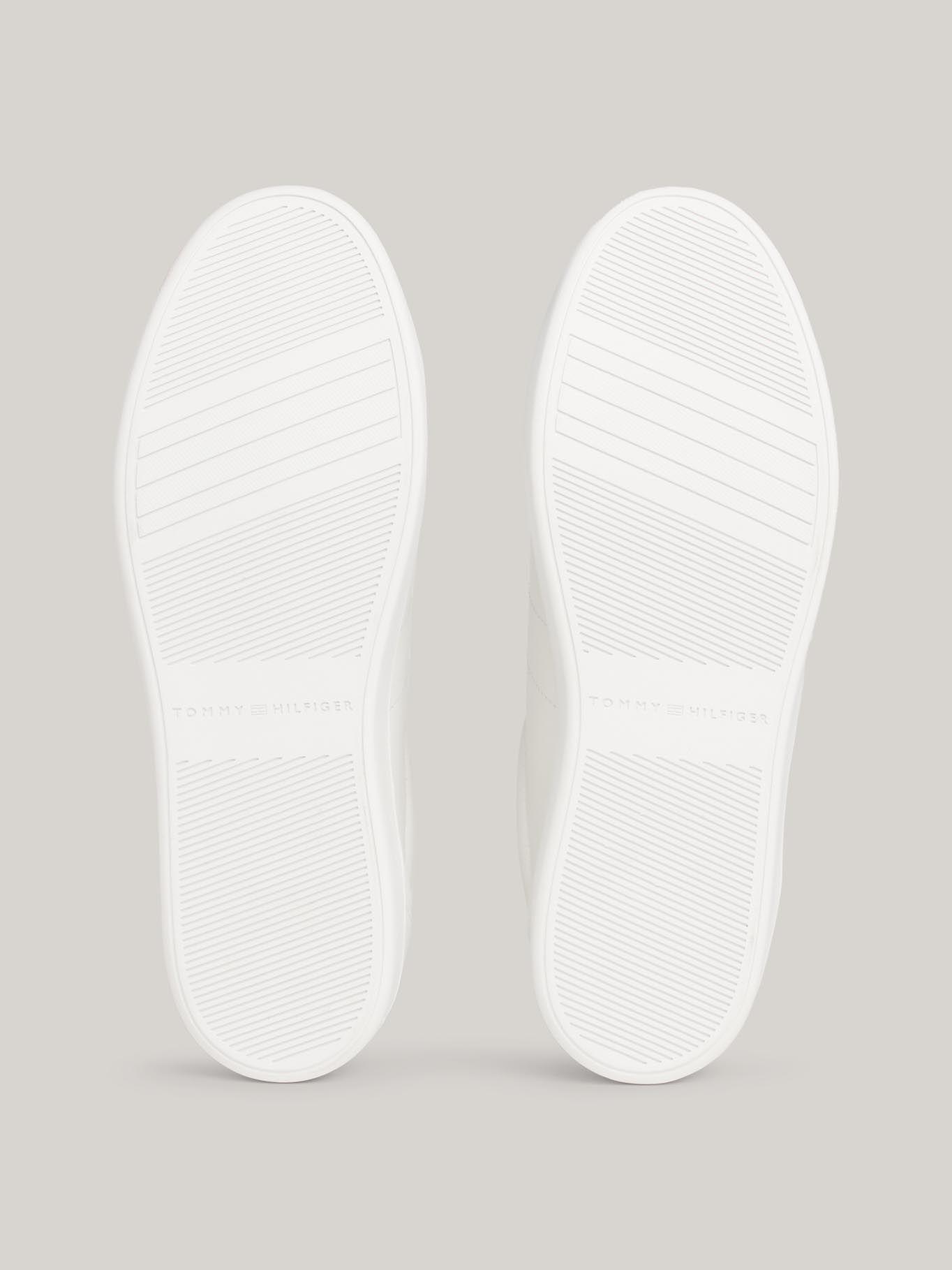 Zapatilla Elevated De Cuero Blanco Tommy Hilfiger-7