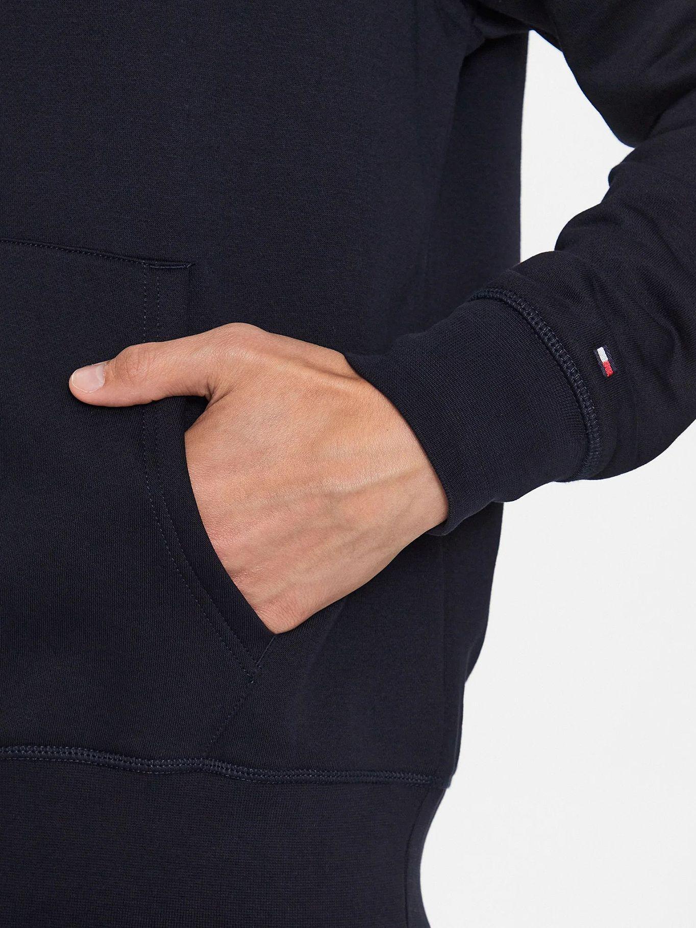 Polerón Cuello Alto Con Cierre Azul Tommy Hilfiger-4