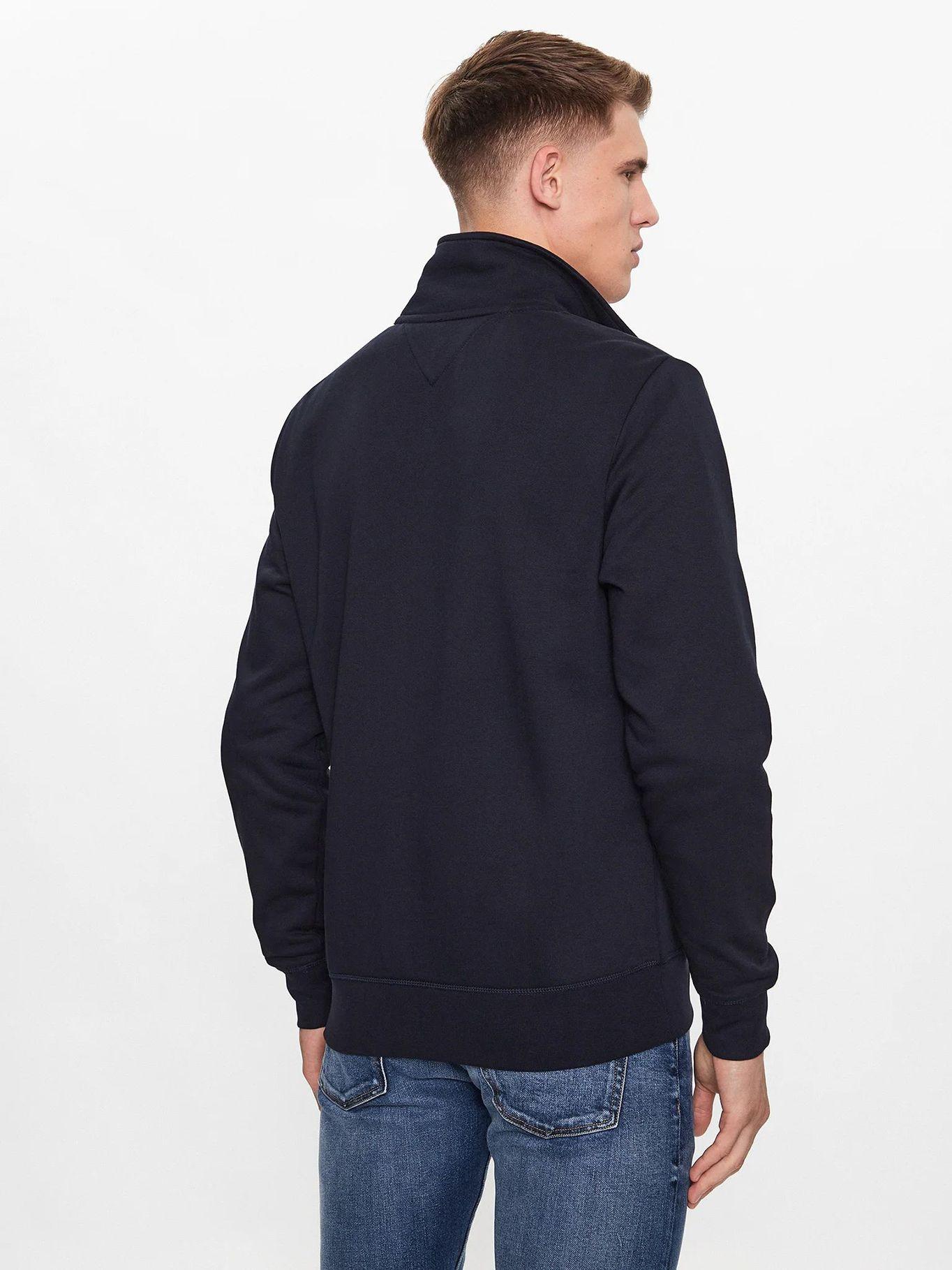 Polerón Cuello Alto Con Cierre Azul Tommy Hilfiger-2