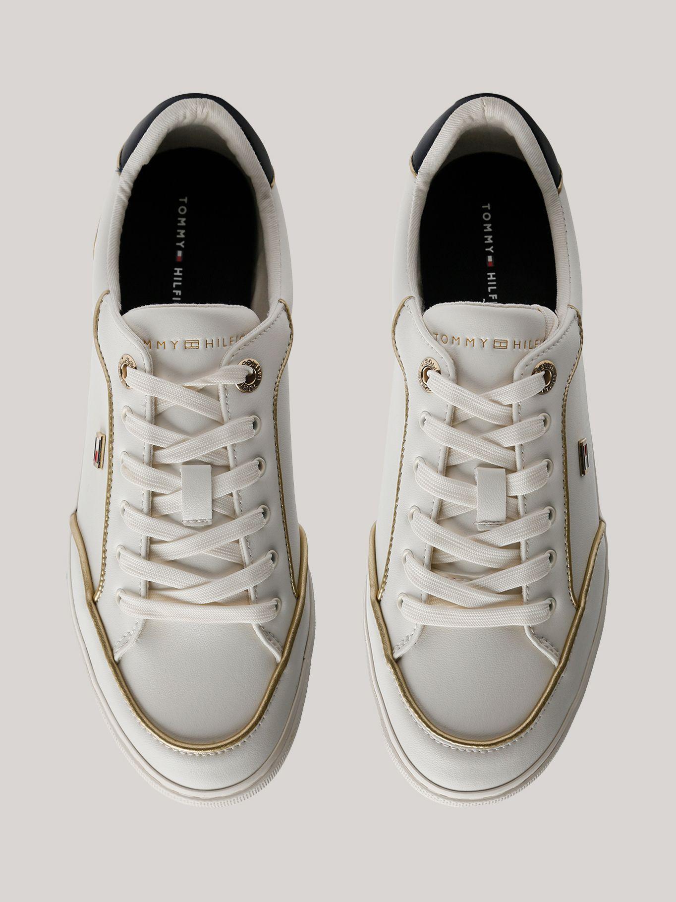Zapatillas Con Logo Metalic Blanco Tommy Hilfiger-2