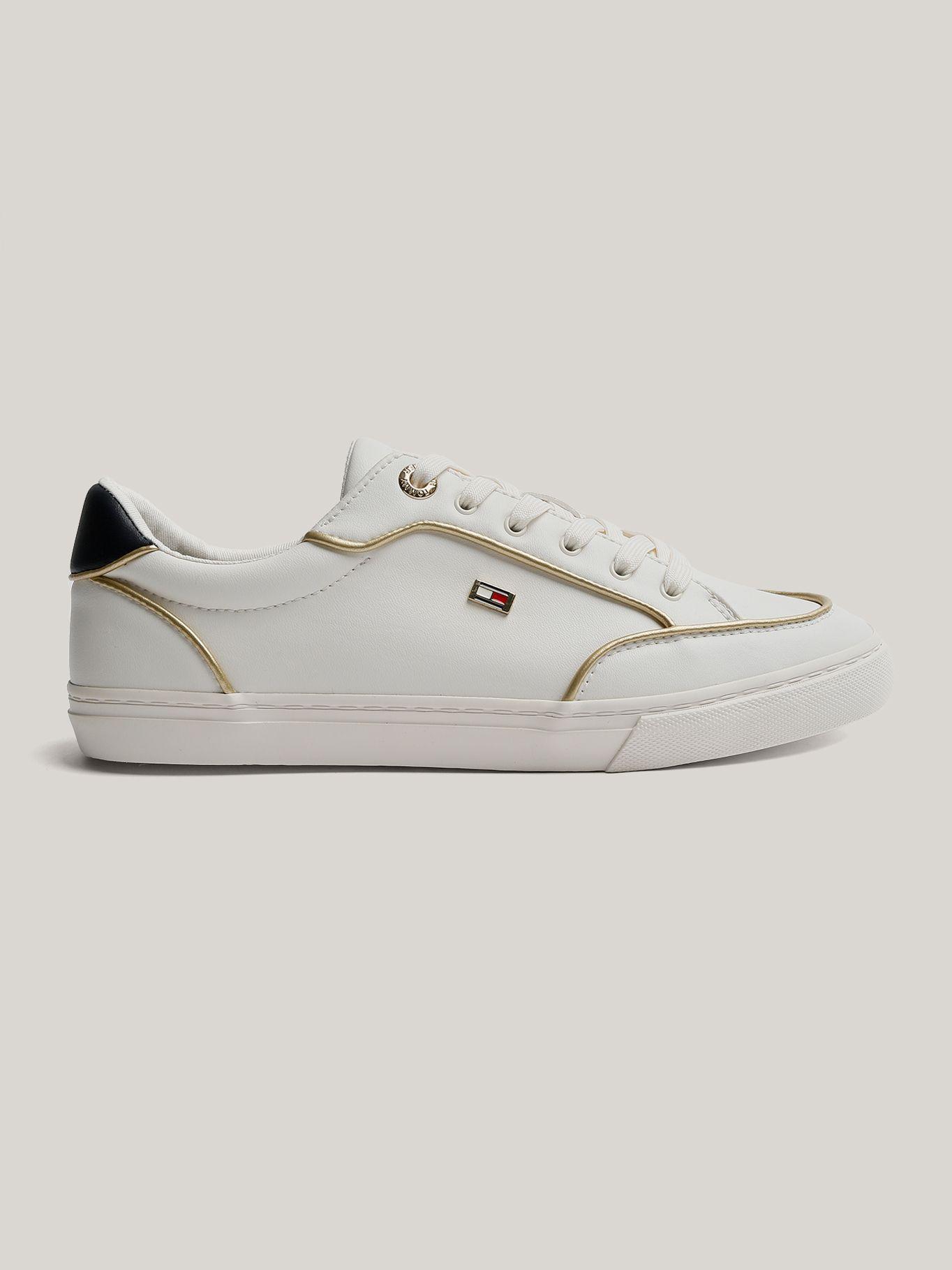 Zapatillas Con Logo Metalic Blanco Tommy Hilfiger-4