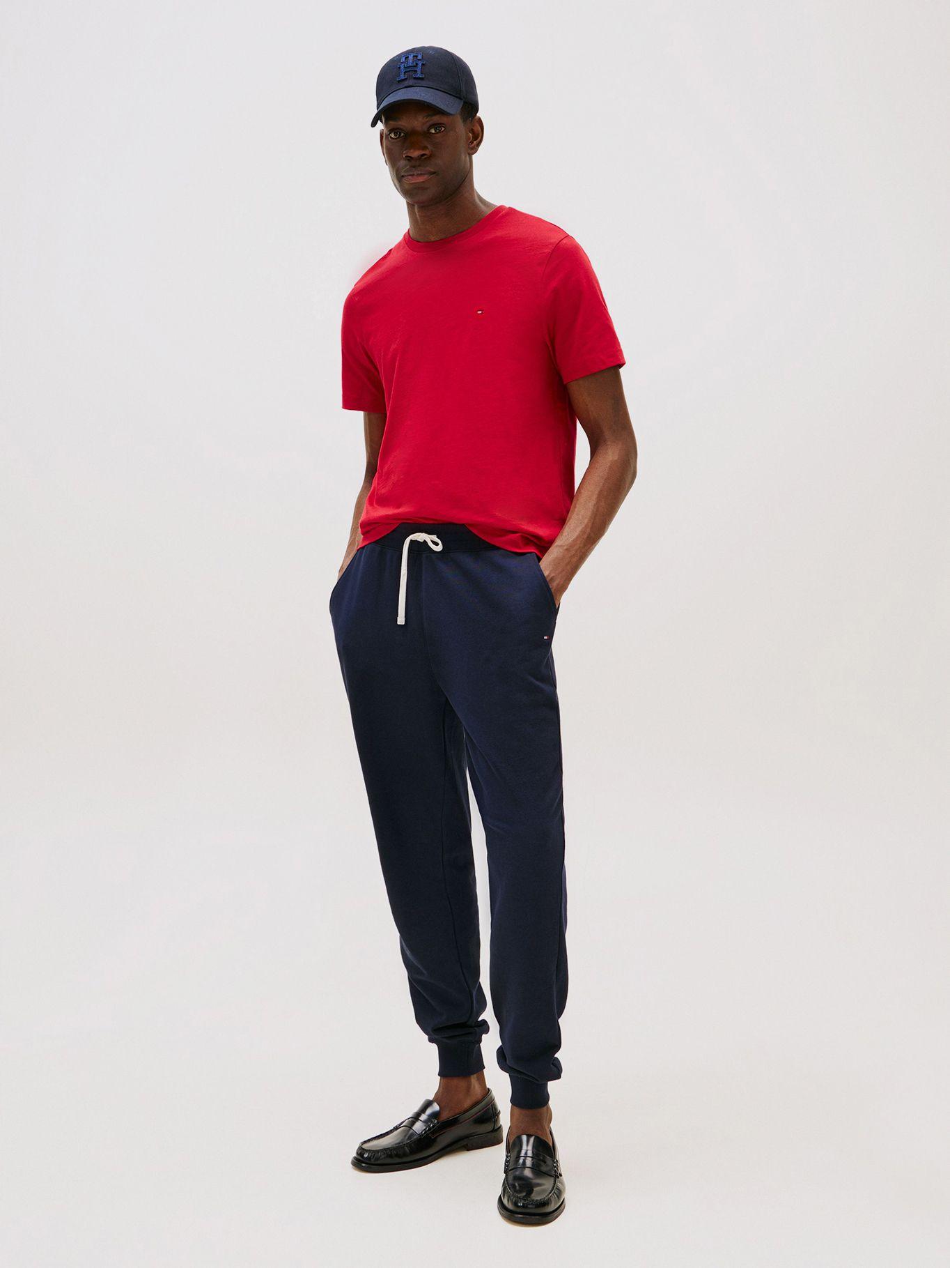 Polera Essential C-Neck Regular XLD Rojo Tommy Hilfiger-1