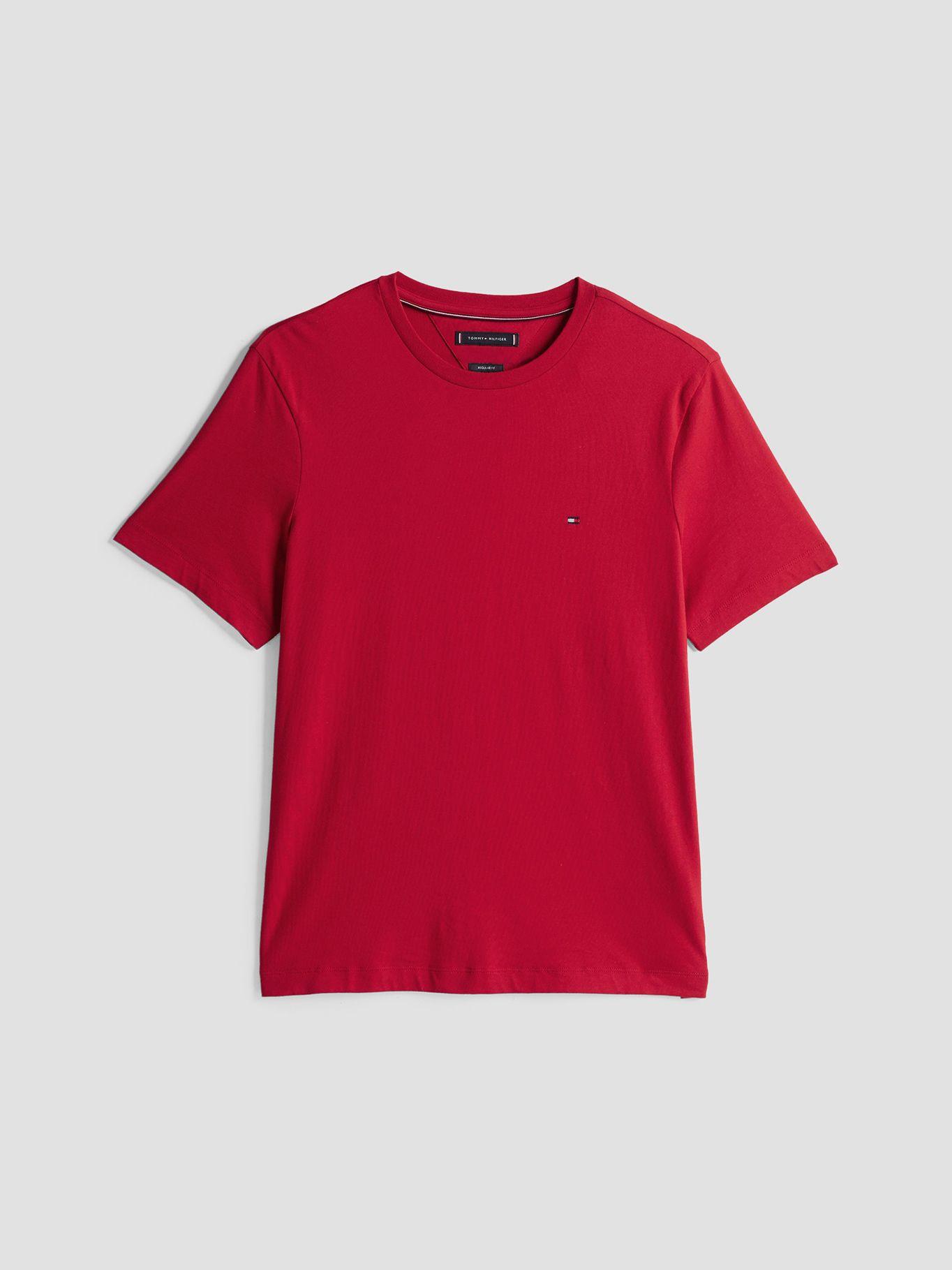 Polera Essential C-Neck Regular XLD Rojo Tommy Hilfiger-4
