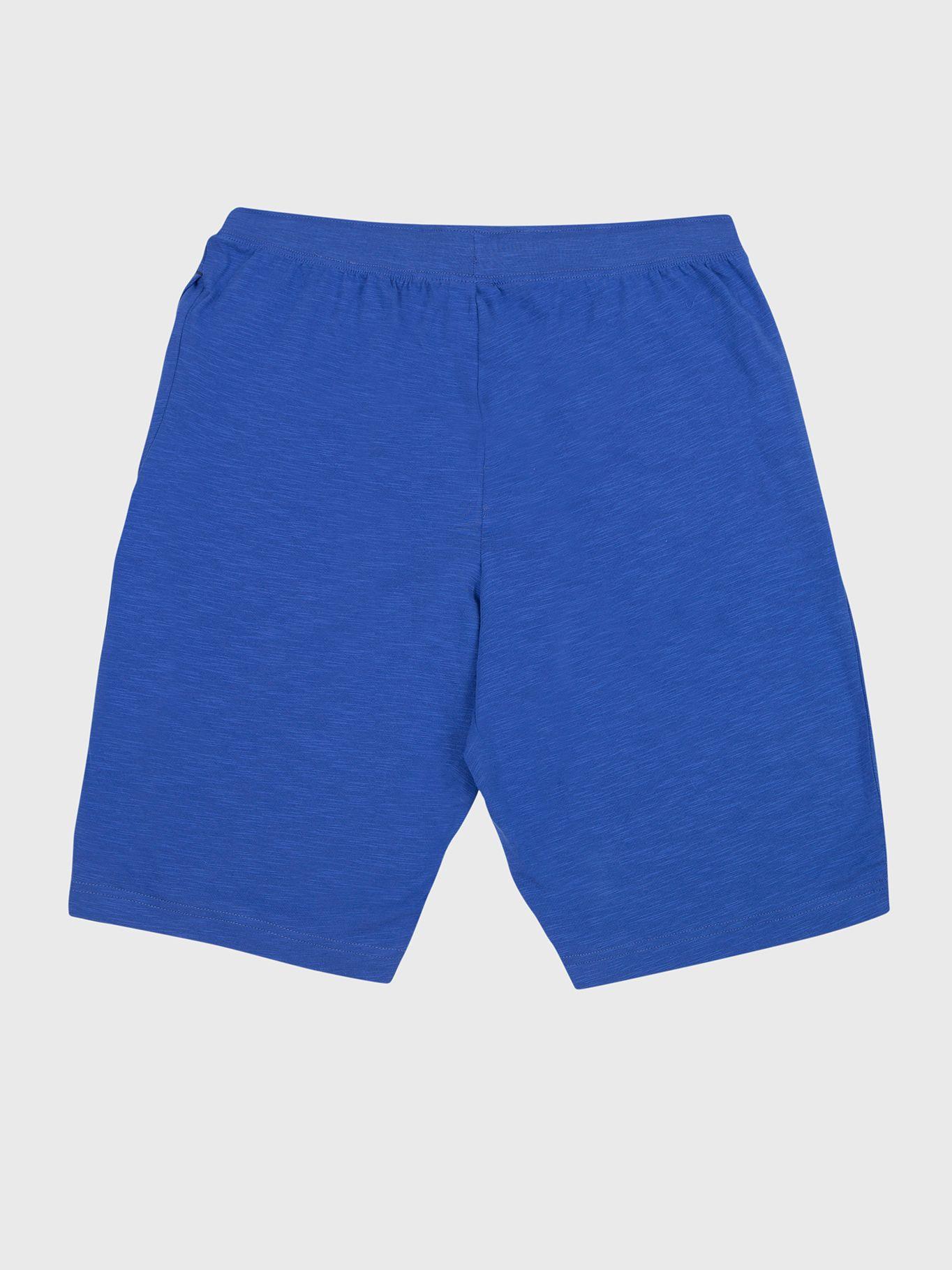 Pijama Pantalón Corto Essential Logo Azul Tommy Hilfiger-1