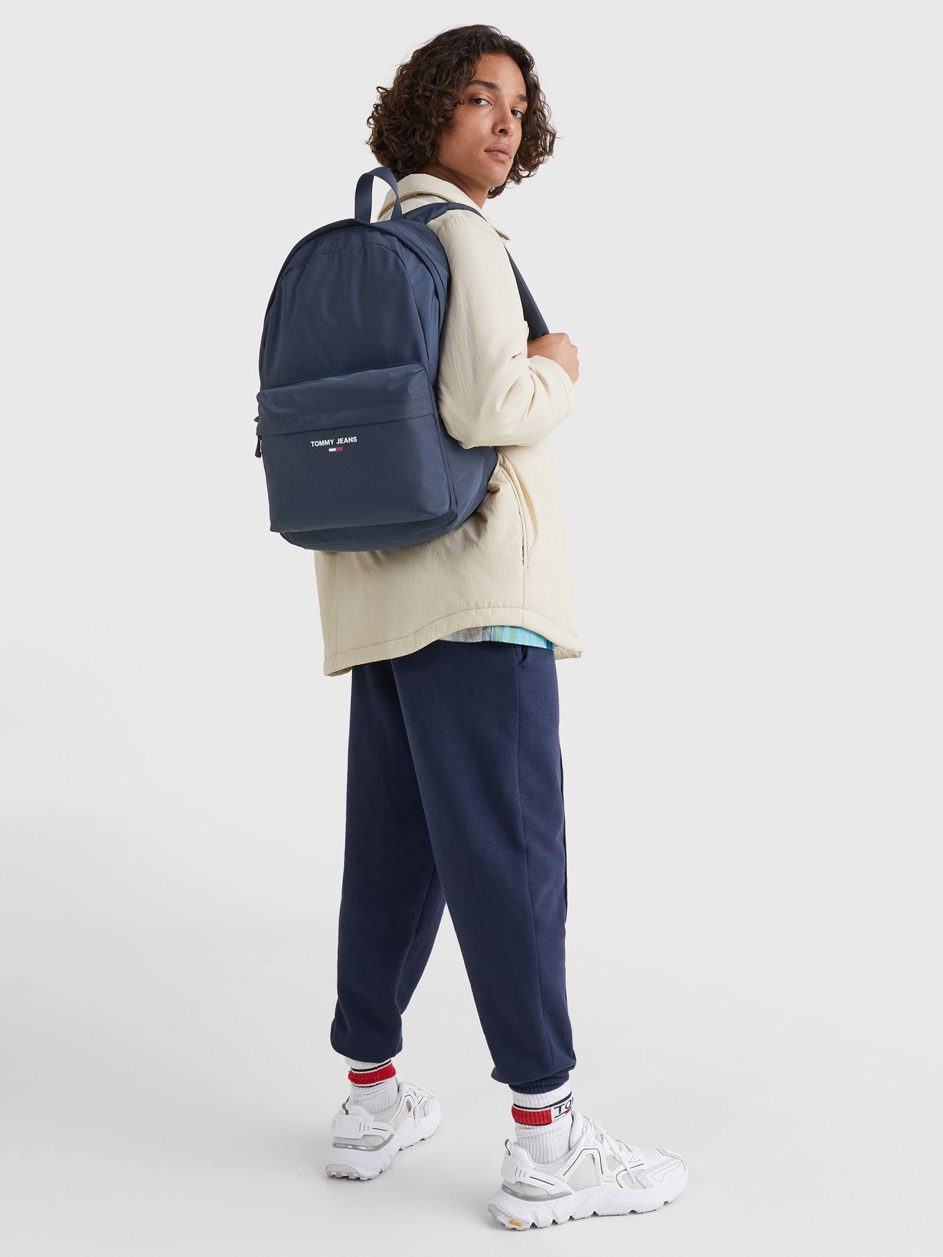Mochila Essential Logo Azul Tommy Hilfiger-4