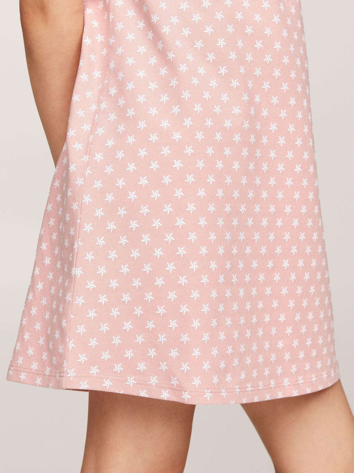 Vestido Con Estampados Estrellas Rosado Tommy Hilfiger-3