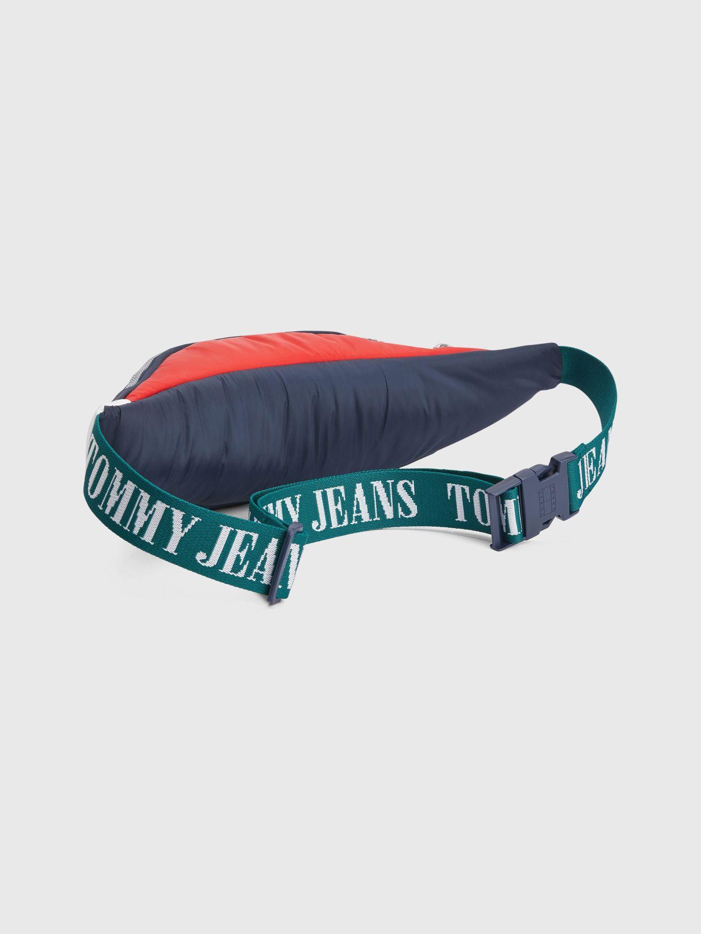 Banano Color Block Con Bolsillo Azul Tommy Hilfiger-4