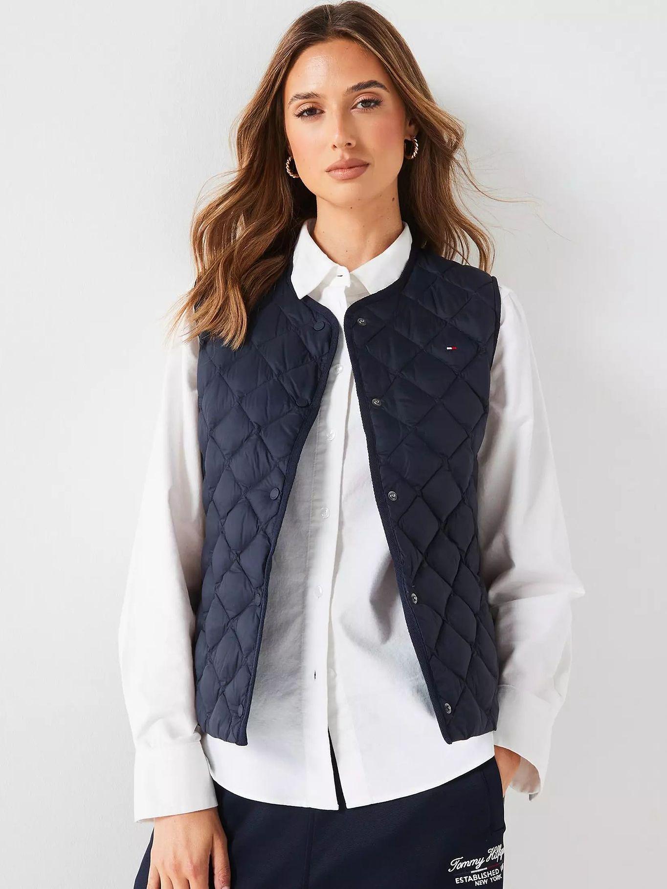 Chaqueta Vest Acolchada Con Relleno Azul Tommy Hilfiger-0