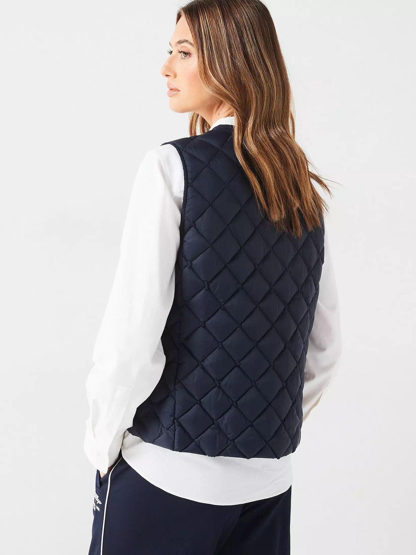 Chaqueta Vest Acolchada Con Relleno Azul Tommy Hilfiger-2