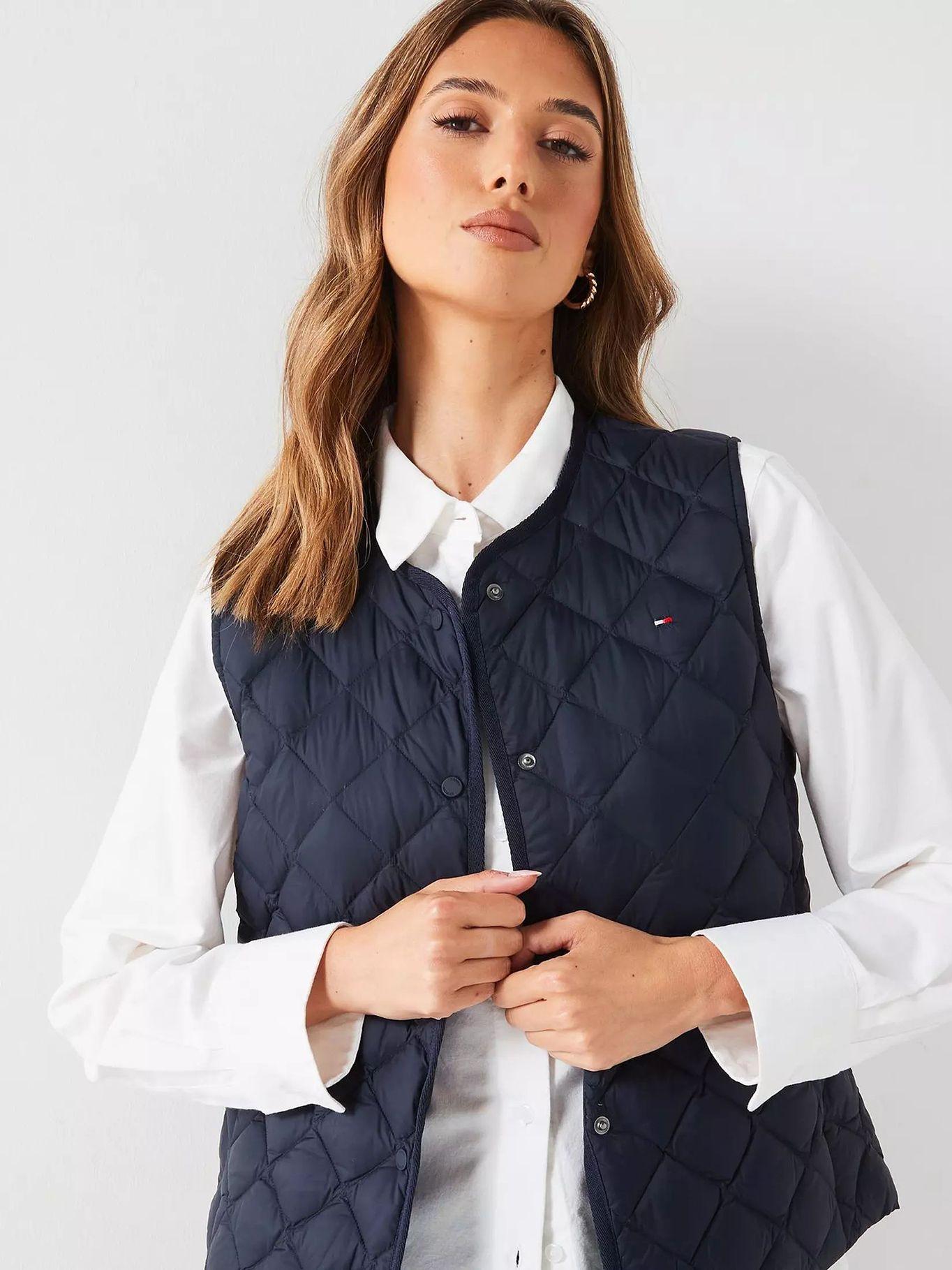 Chaqueta Vest Acolchada Con Relleno Azul Tommy Hilfiger-3