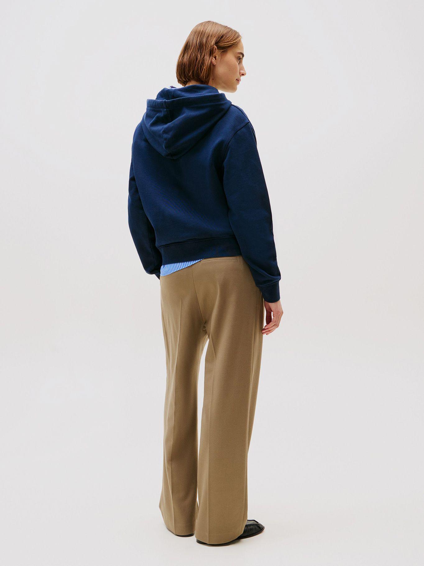Polerón Hoodie Contrast Flag Logo Azul Tommy Hilfiger-2