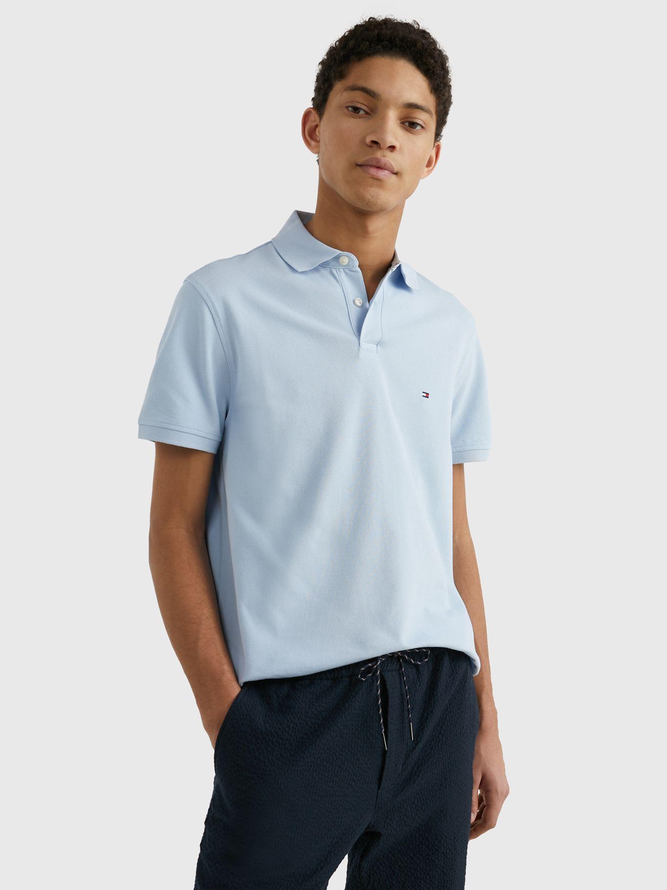 Polo Im 1985 Regular Fit Celeste Tommy Hilfiger-0