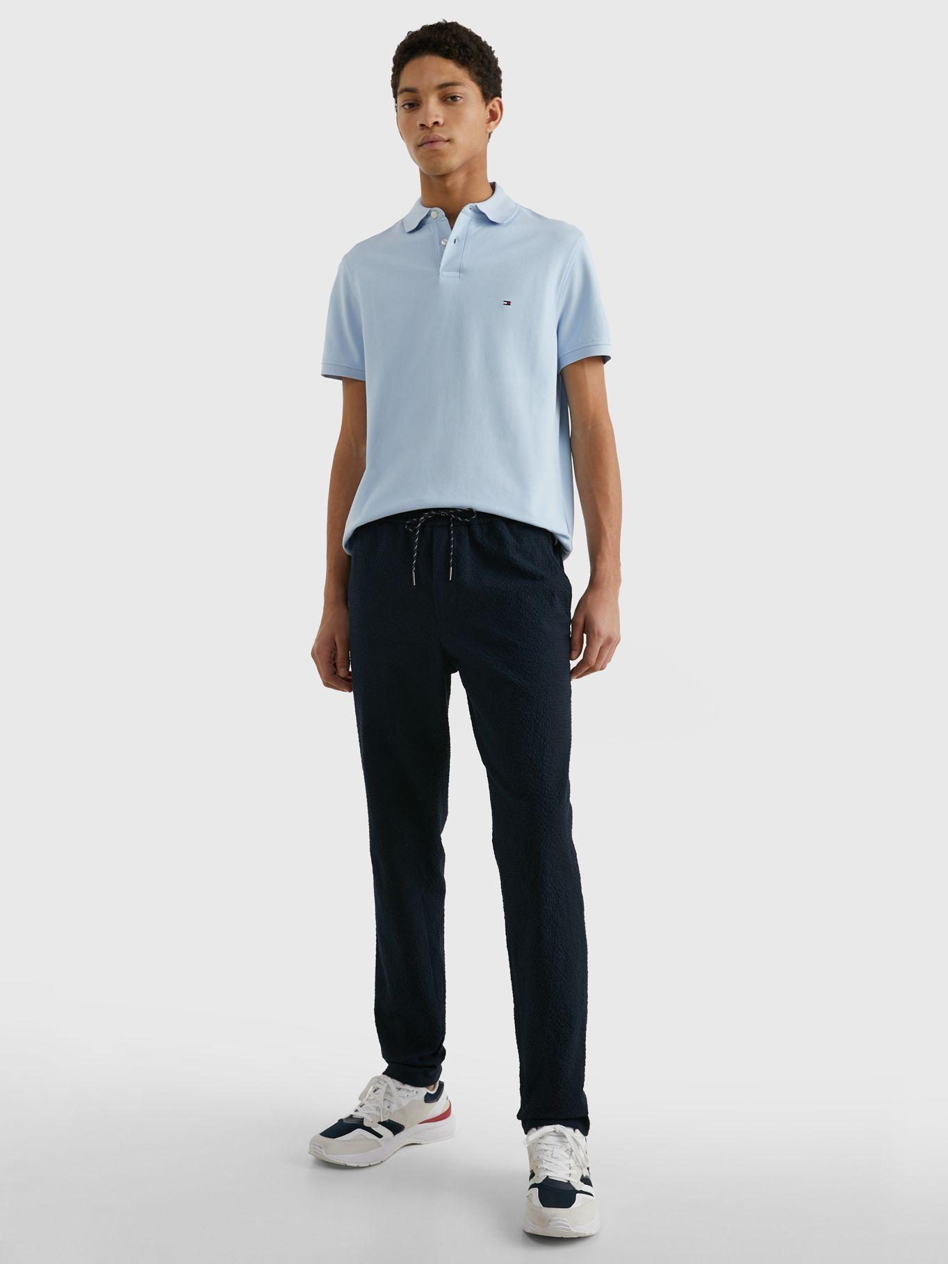 Polo Im 1985 Regular Fit Celeste Tommy Hilfiger-1