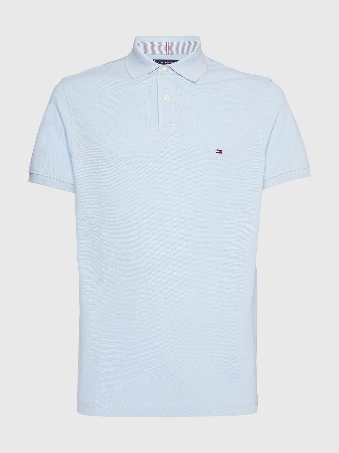 Polo Im 1985 Regular Fit Celeste Tommy Hilfiger-4