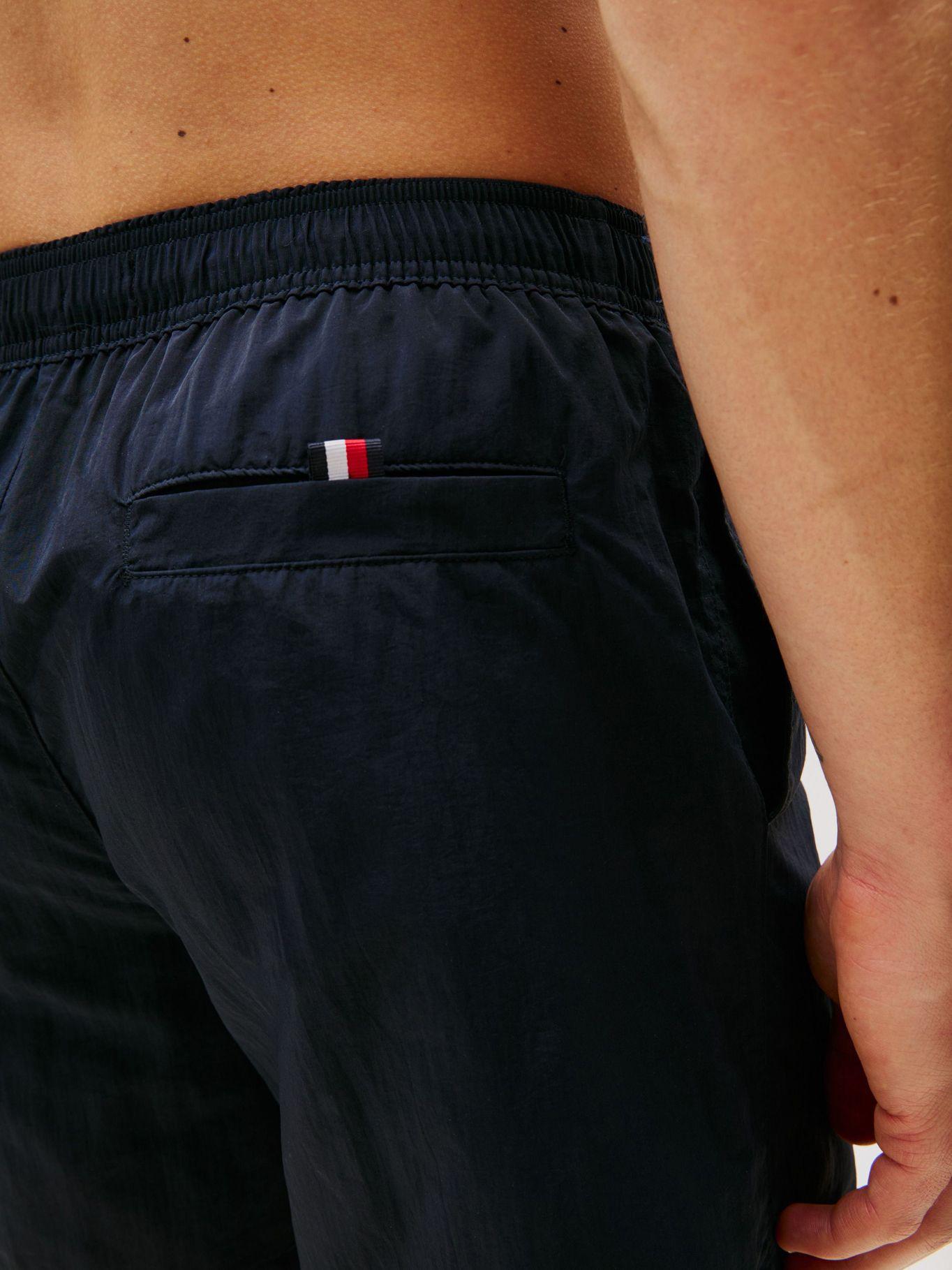 Traje De Baño Largo Medio DW5 Logo Azul Tommy Hilfiger-3