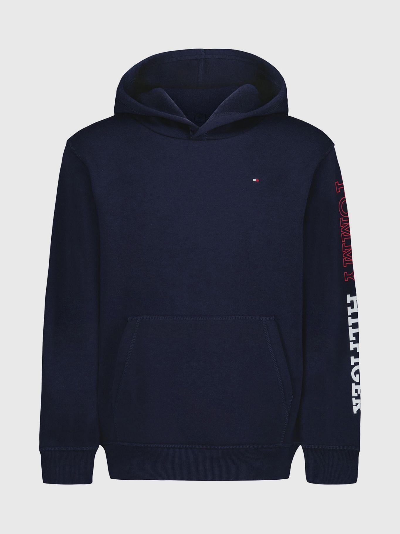 Polerón Hoodie De Niño Solid Con Logo-0