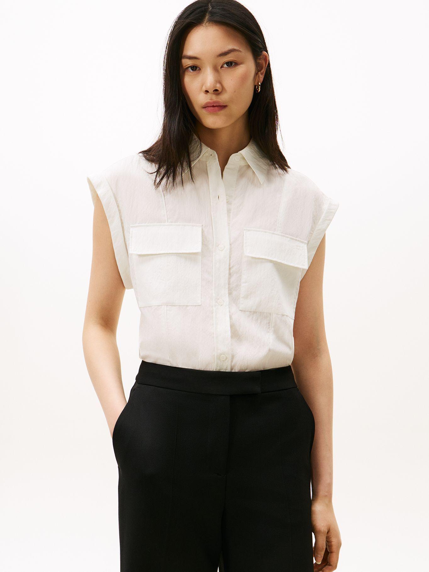 Camisa Utility Relaxed Fit Blanco Tommy Hilfiger-0