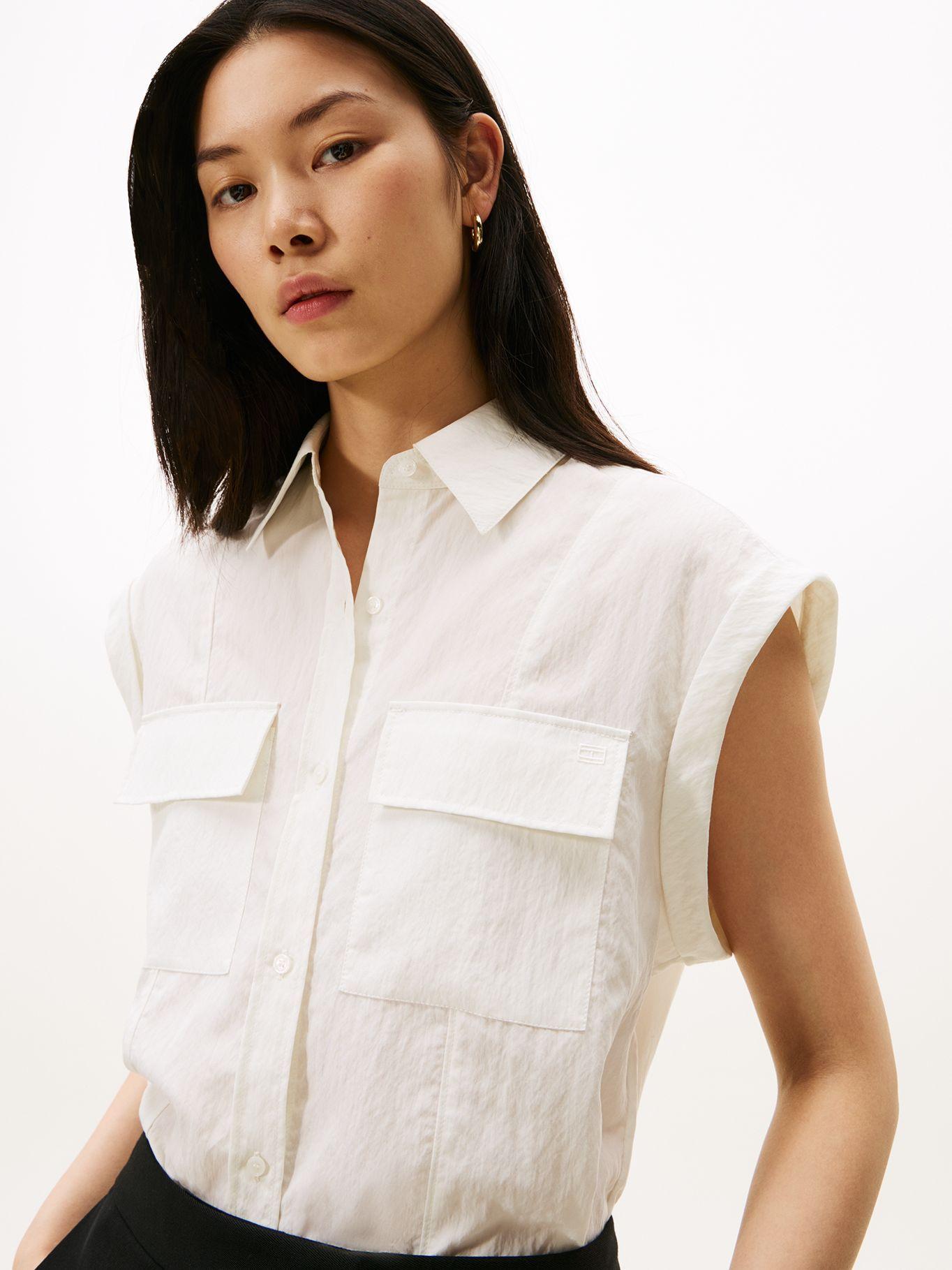 Camisa Utility Relaxed Fit Blanco Tommy Hilfiger-3