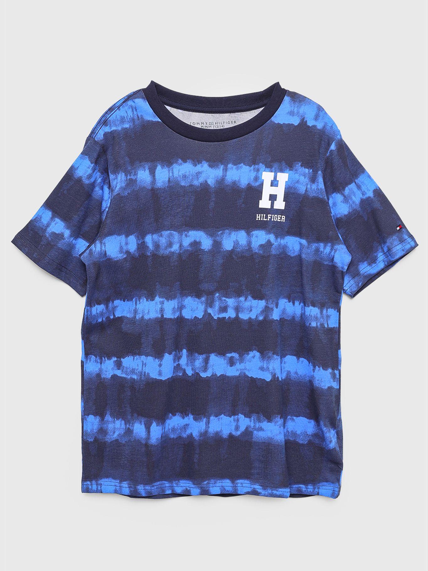 Polera Logo Classic Azul Tommy Hilfiger-0