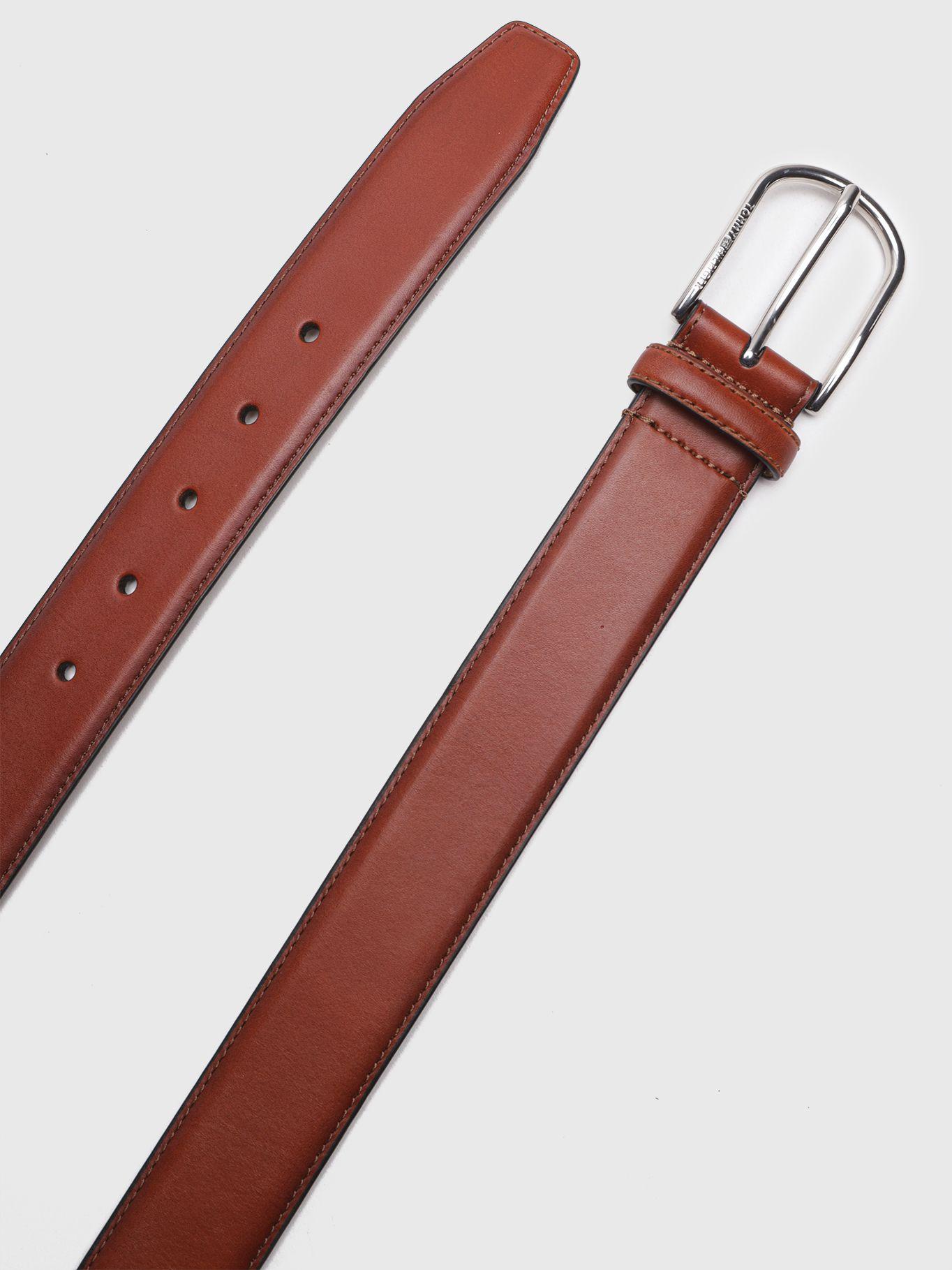 Cinturón De Cuero Business Lux 3.5 Café Tommy Hilfiger-3