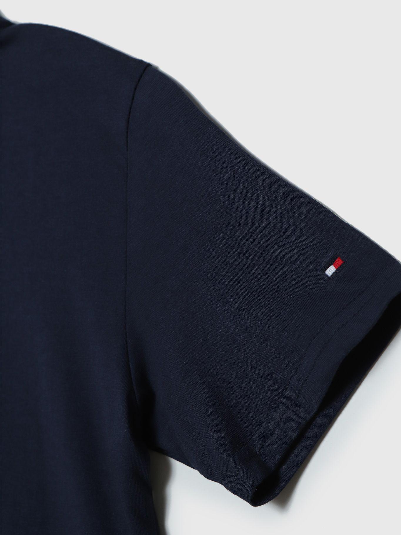 Polera Con Logo Multicolor Azul Tommy Hilfiger-3