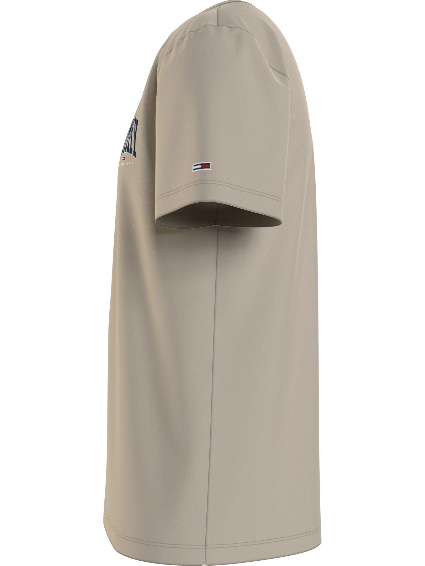 Polera College Logo Beige Tommy Jeans JN2-2