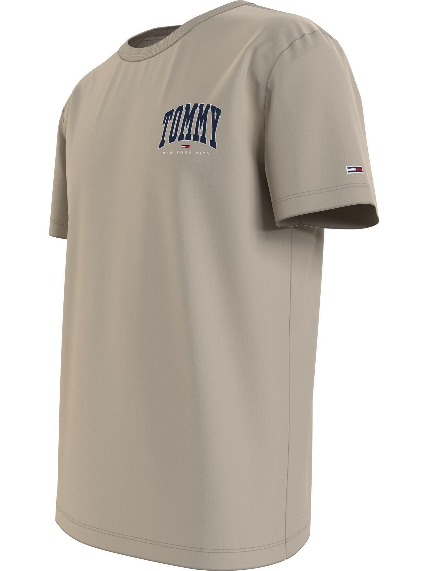 Polera College Logo Beige Tommy Jeans JN2-3