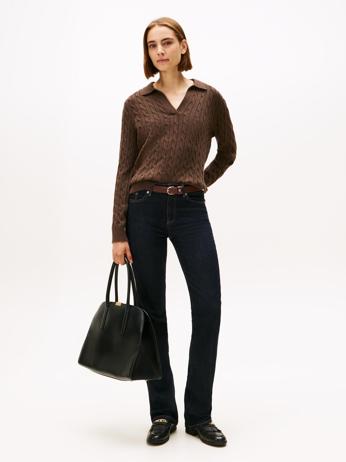 Jeans Bootcut Medio Azul Tommy Hilfiger 1AP-0