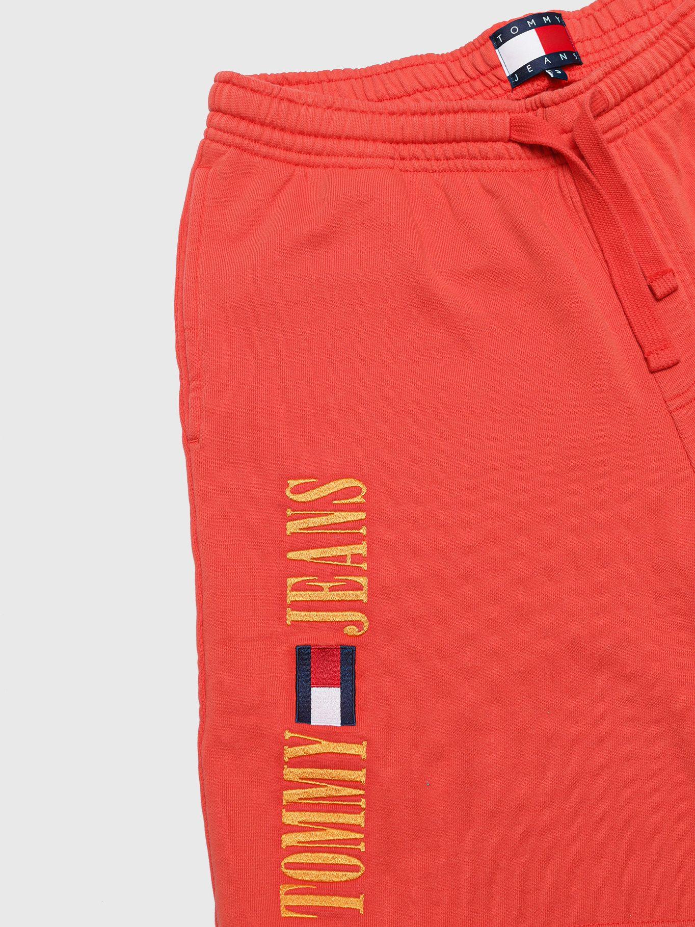 Shorts Pop De Algodón Rojo Tommy Hilfiger-2