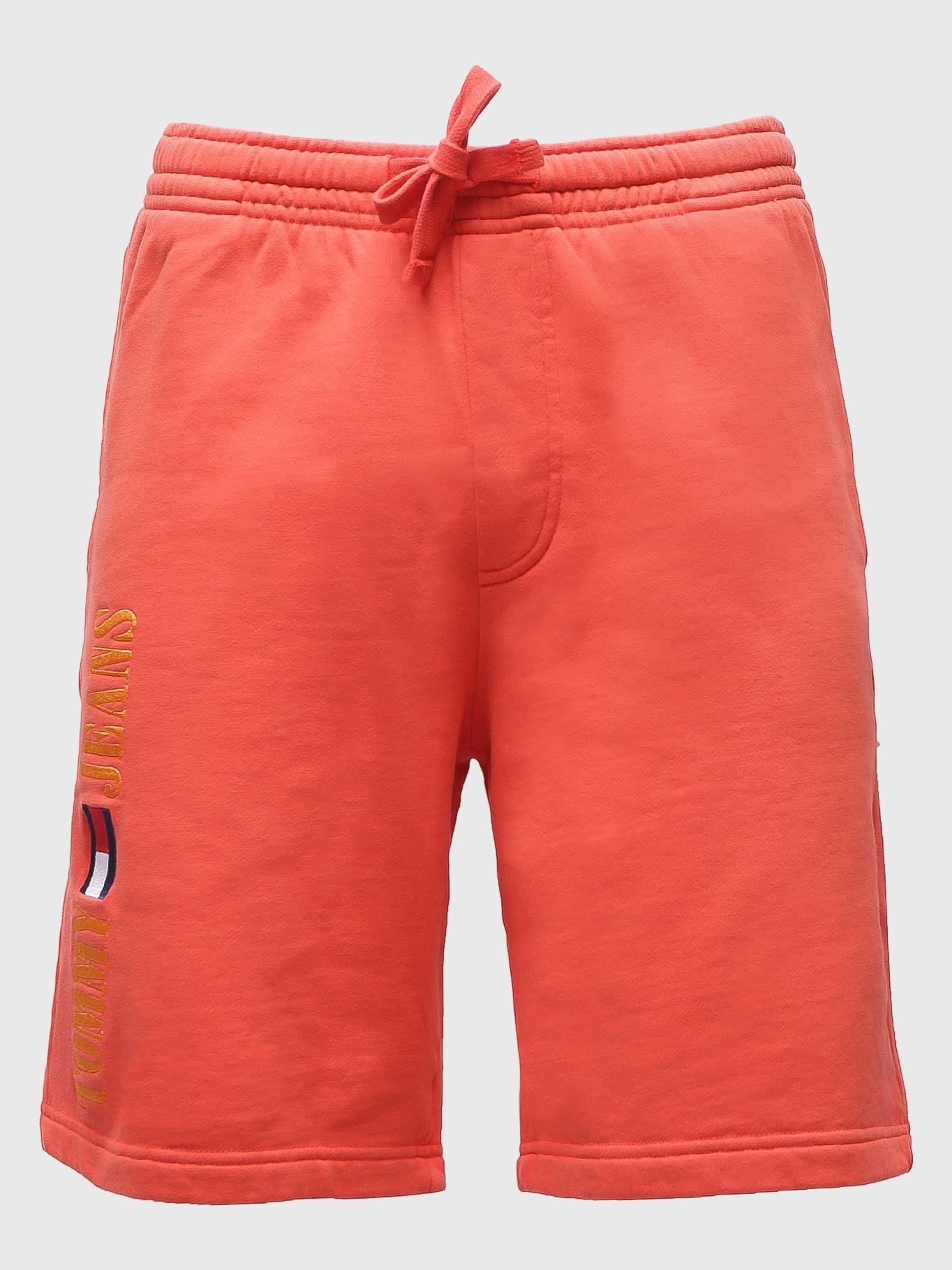 Shorts Pop De Algodón Rojo Tommy Hilfiger-0