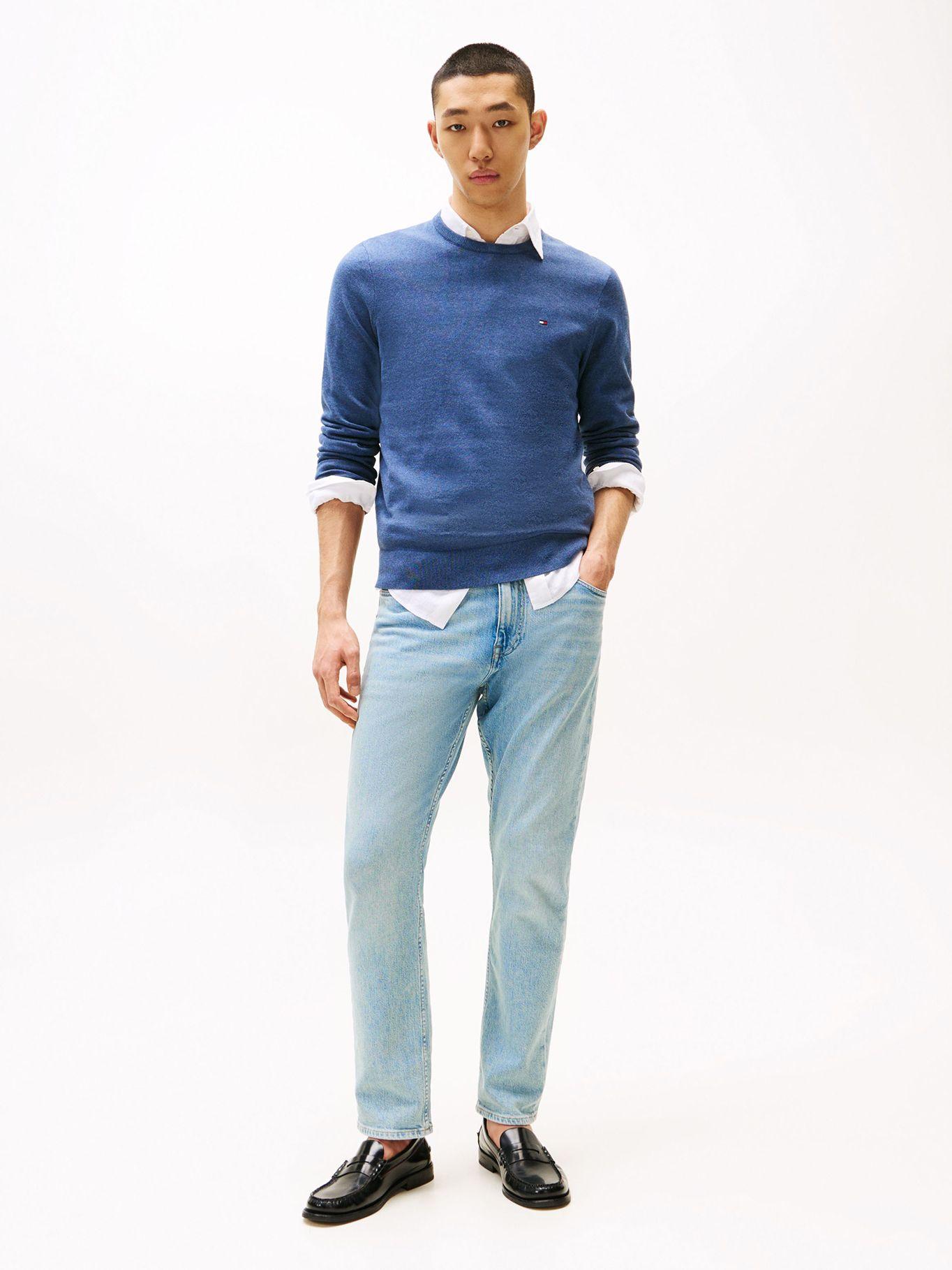 Sweater Essential C-Neck Azul Tommy Hilfiger-1