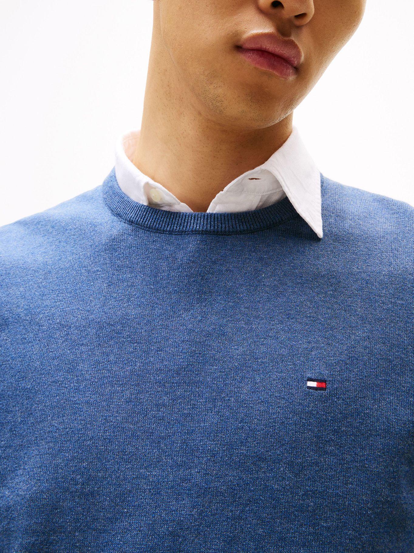 Sweater Essential C-Neck Azul Tommy Hilfiger-3